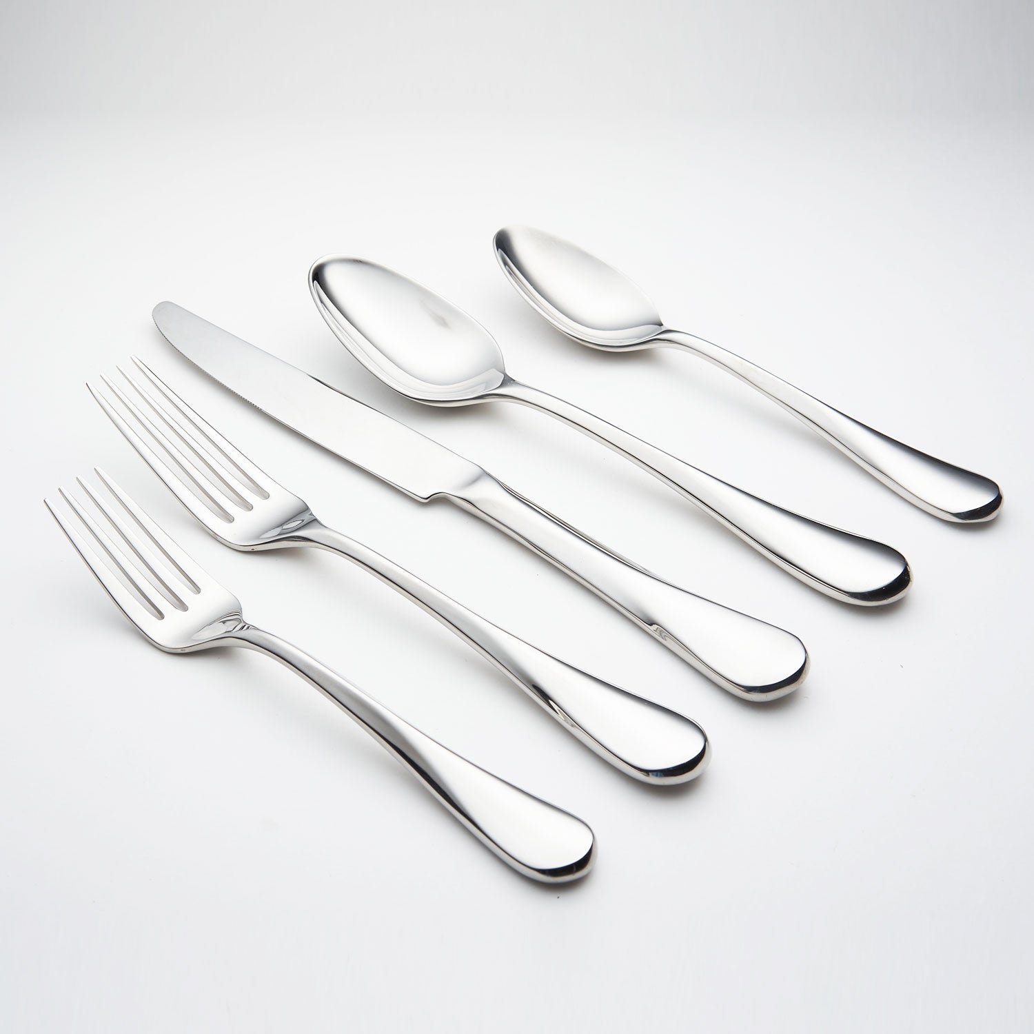 Alternative view of Eloquence Mirror 20 Piece Flatware Set