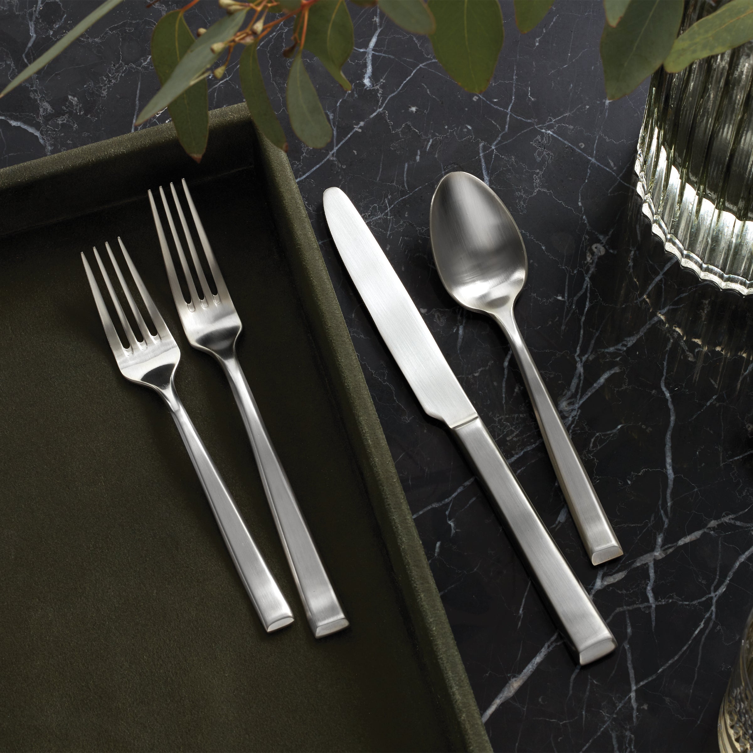 Alternative view of East End Satin 20 Piece Flatware Set