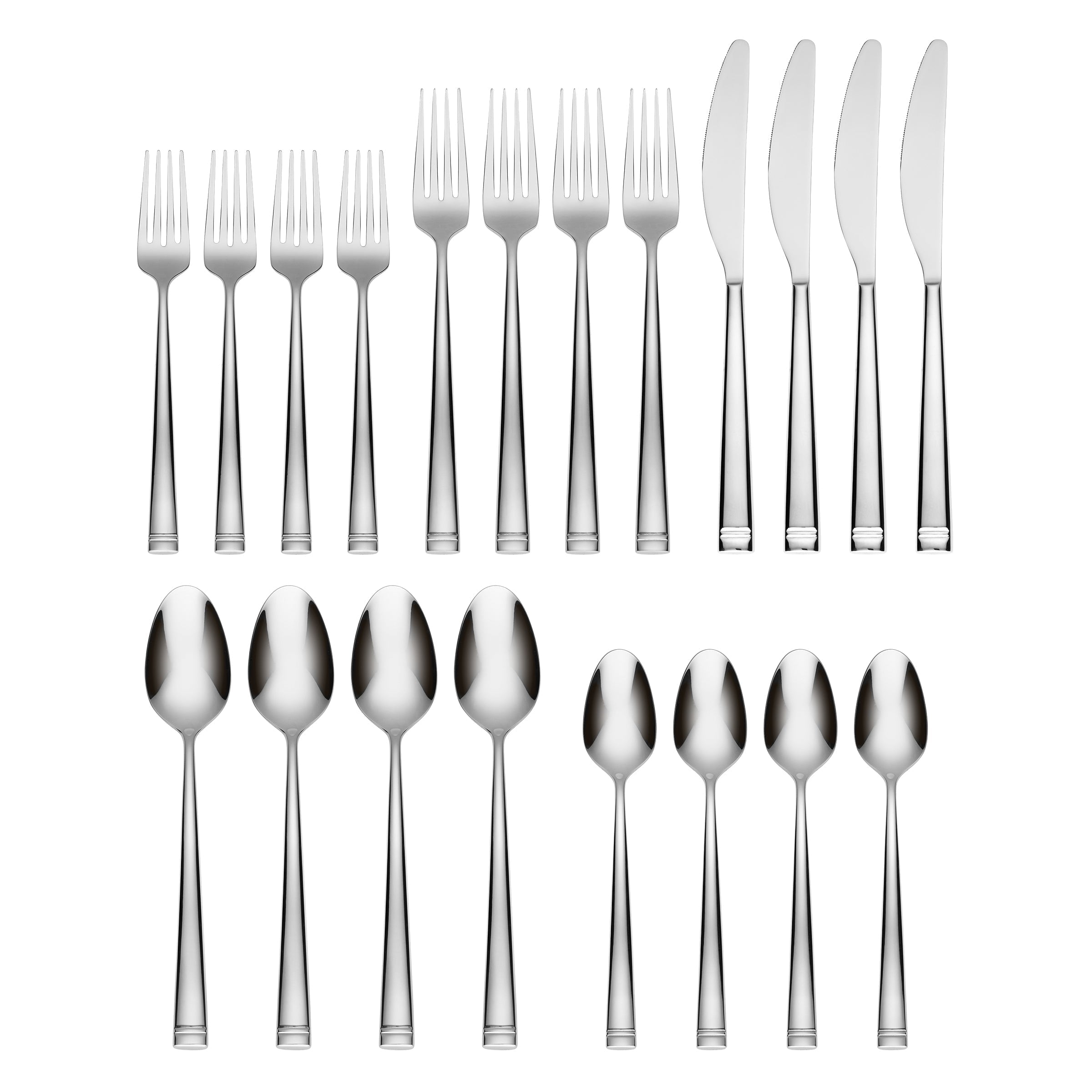 Alternative view of Kingsland Mirror 20 Piece Flatware Set