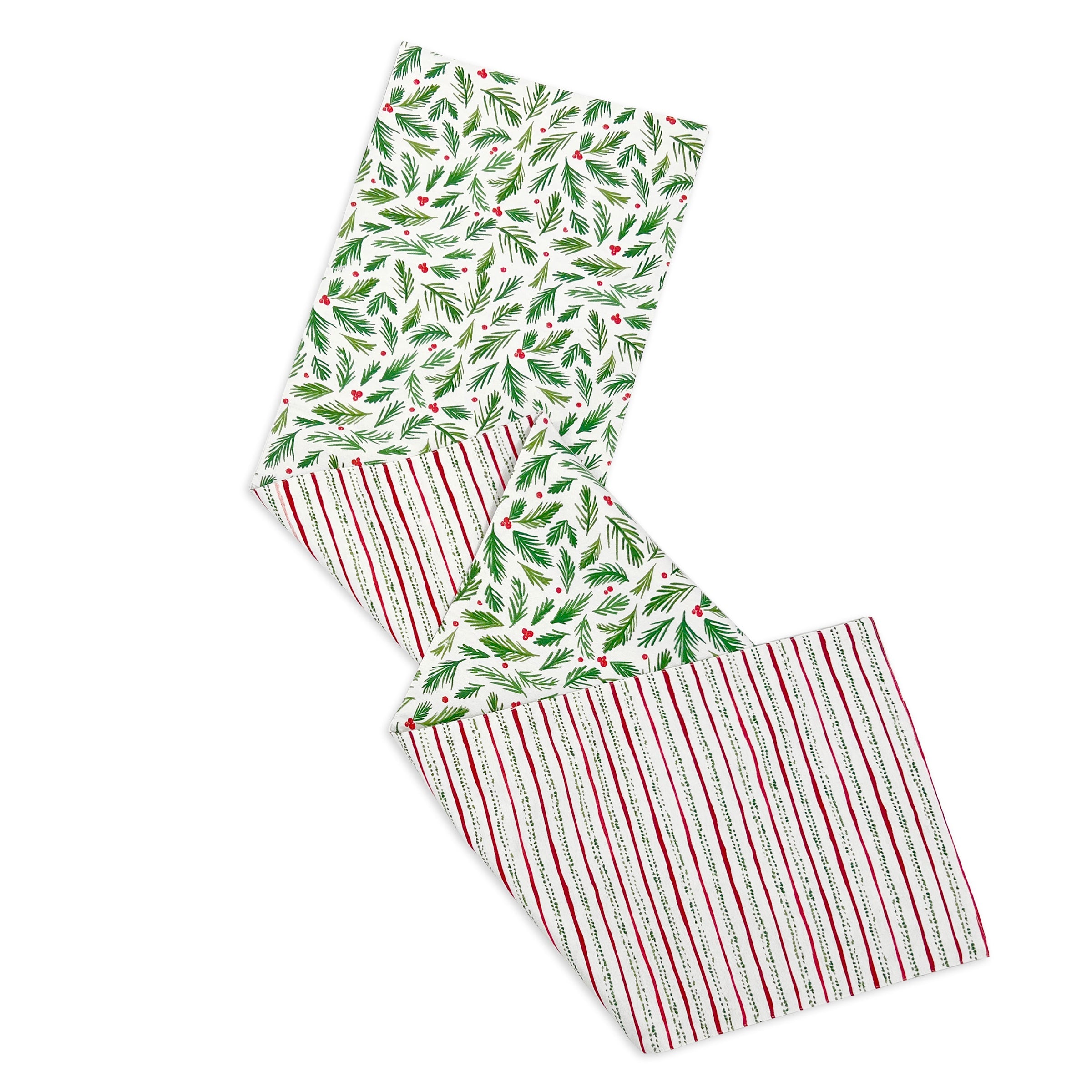 Alternative view of Bayberry Merry & Bright Reversible Table Runner
