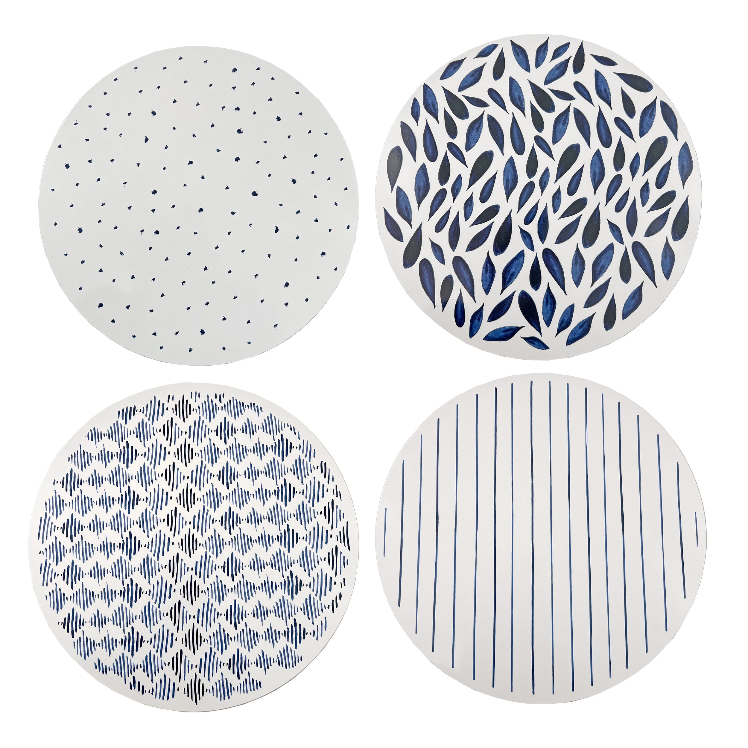 Blue Bay Corkback Placemats   Set Of 4