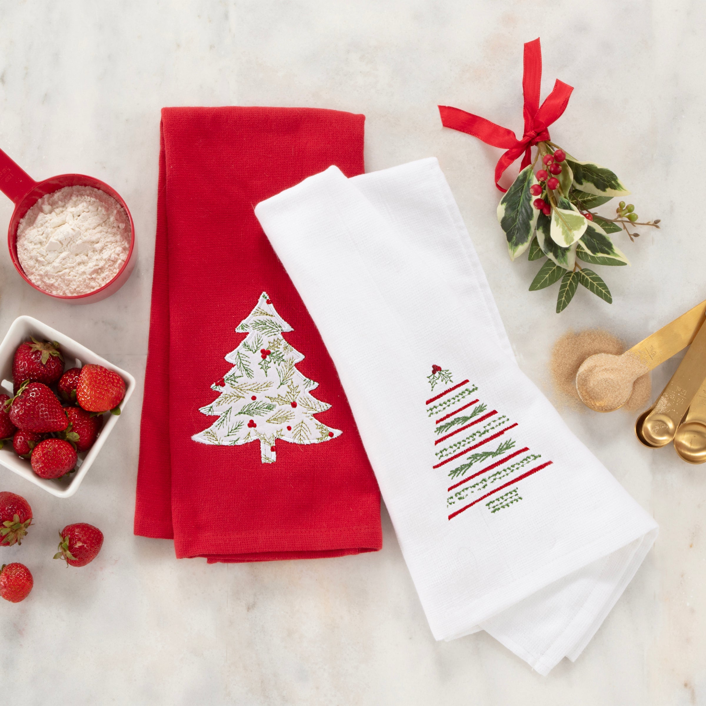 Alternative view of Bayberry Kitchen Towels   Set Of 2