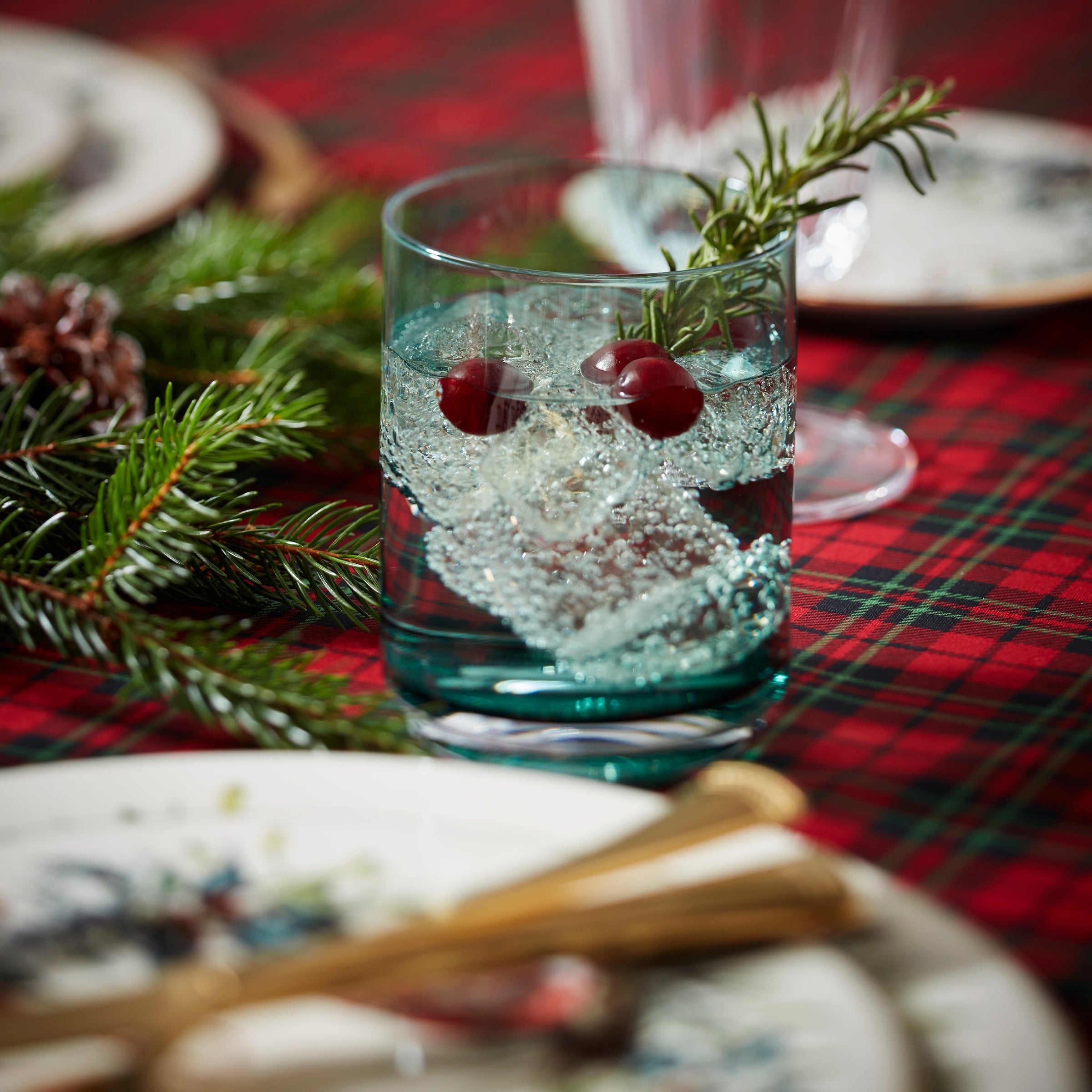 Tuscany Classics Stackable Green Tall Glasses Set Of 4 - Image 6