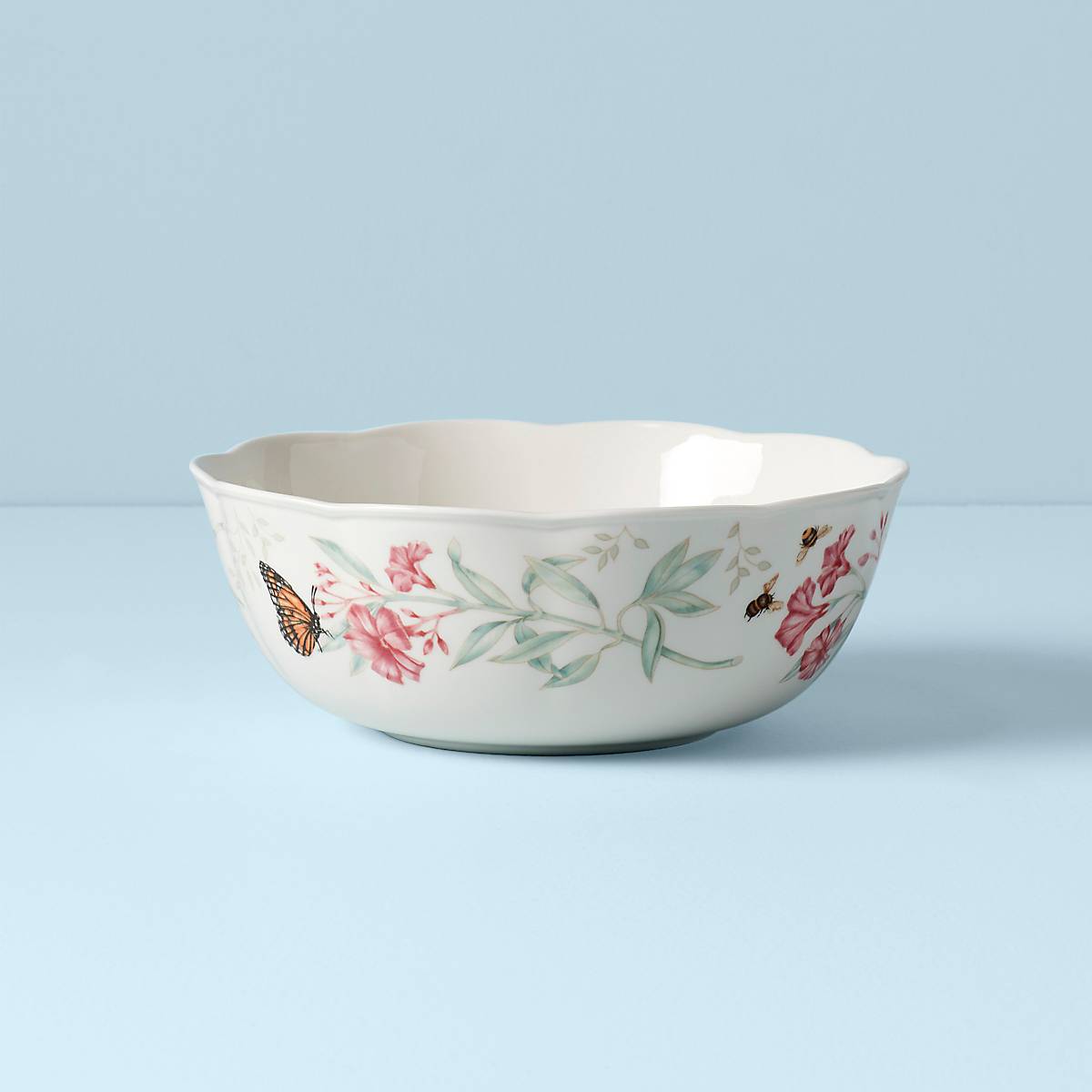 Alternative view of Butterfly Meadow Large Serving Bowl