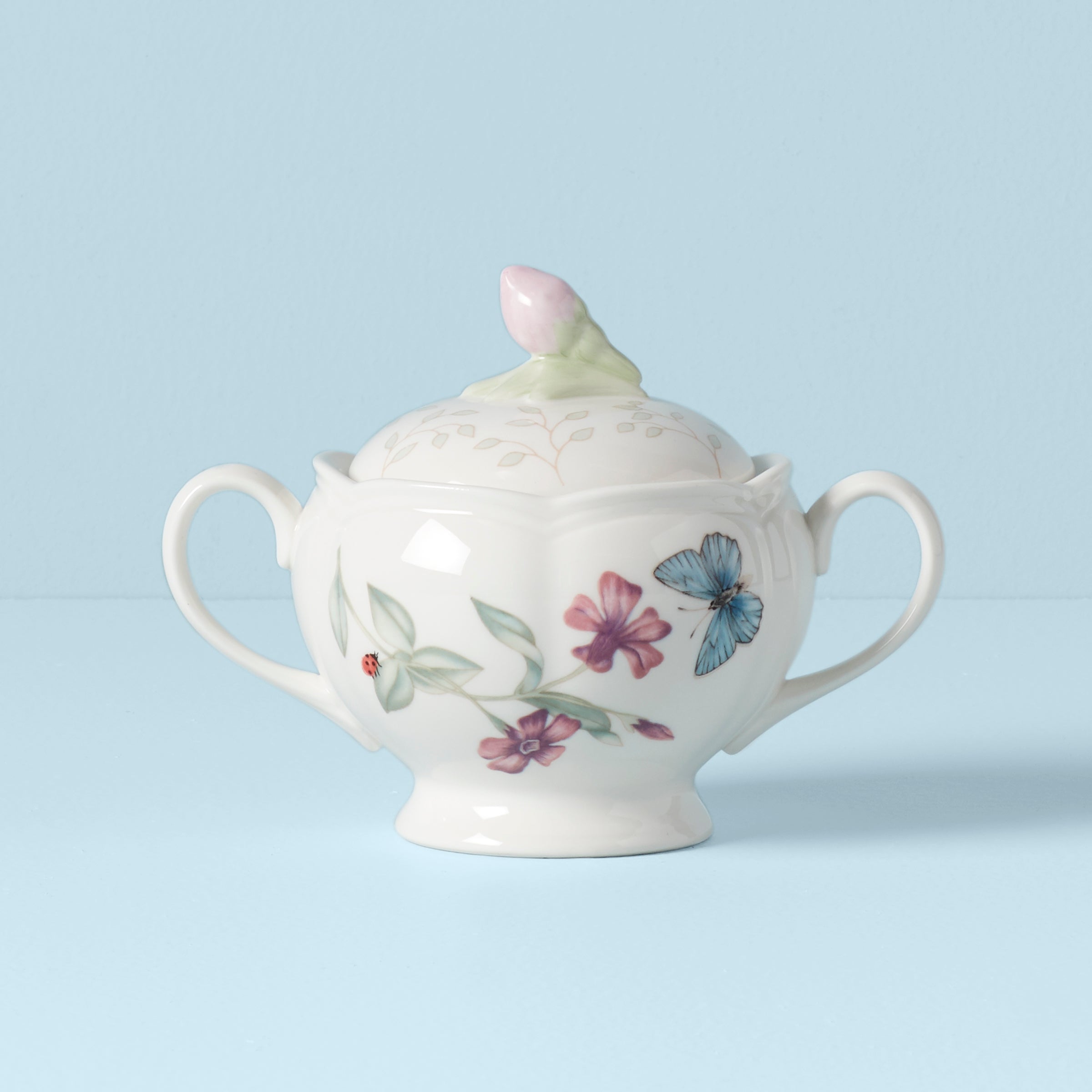 Alternative view of Butterfly Meadow Sugar Bowl