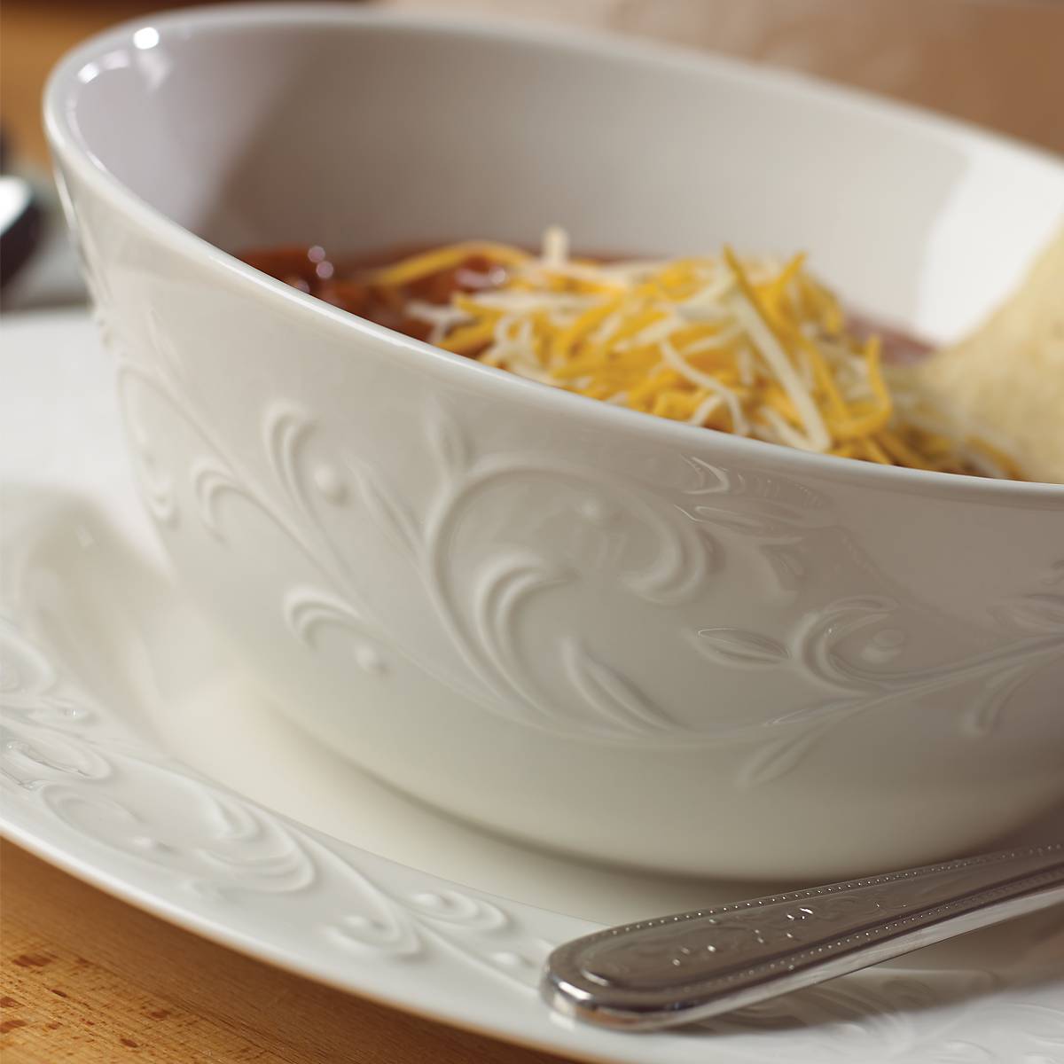 Opal Innocence Carved 4 Piece Place Setting - Image 6