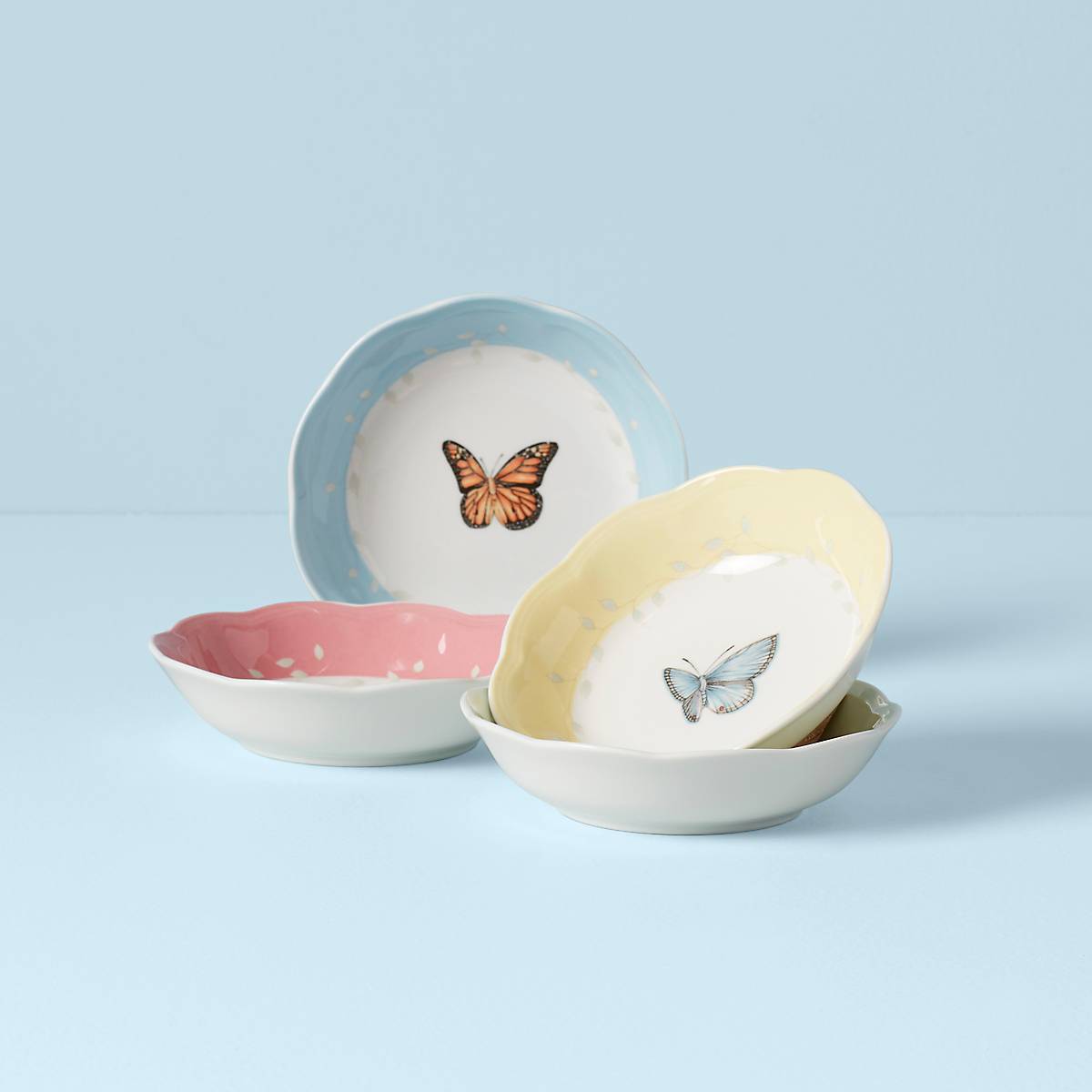 Butterfly Meadow Fruit Bowls Set 4
