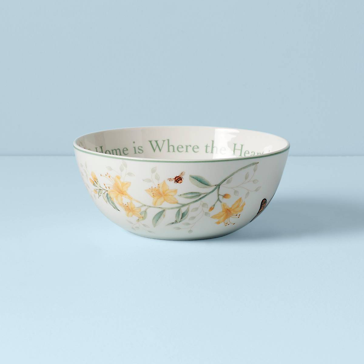Butterfly Meadow "Home is Where The Heart is" Bowl
