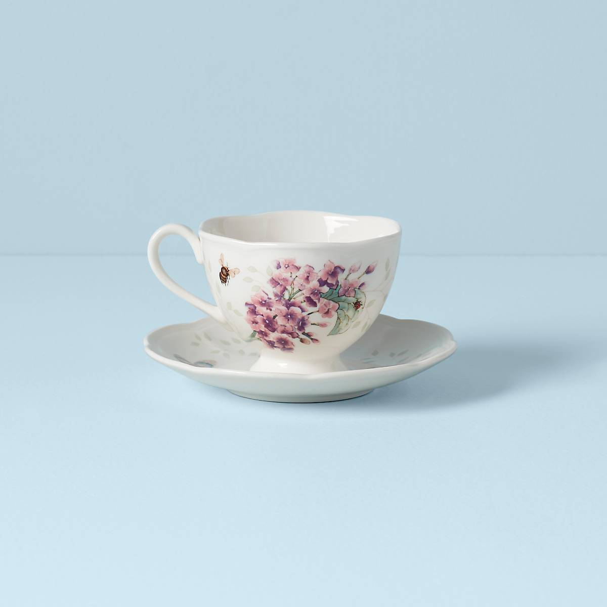 Alternative view of Butterfly Meadow Orange Sulphur Cup and Saucer