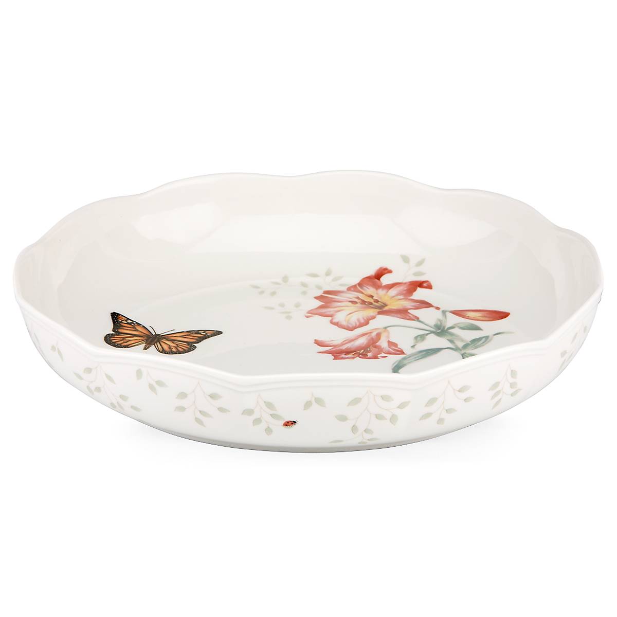 Alternative view of Butterfly Meadow Low Serving Bowl