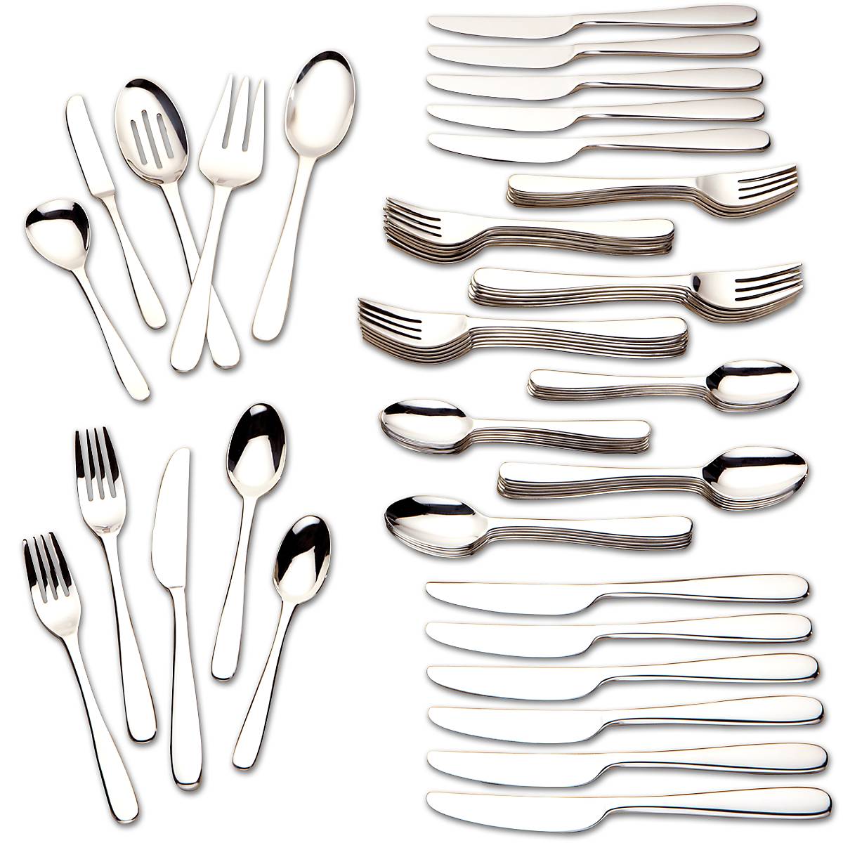 Alternative view of Stratton 65 Piece Flatware Set