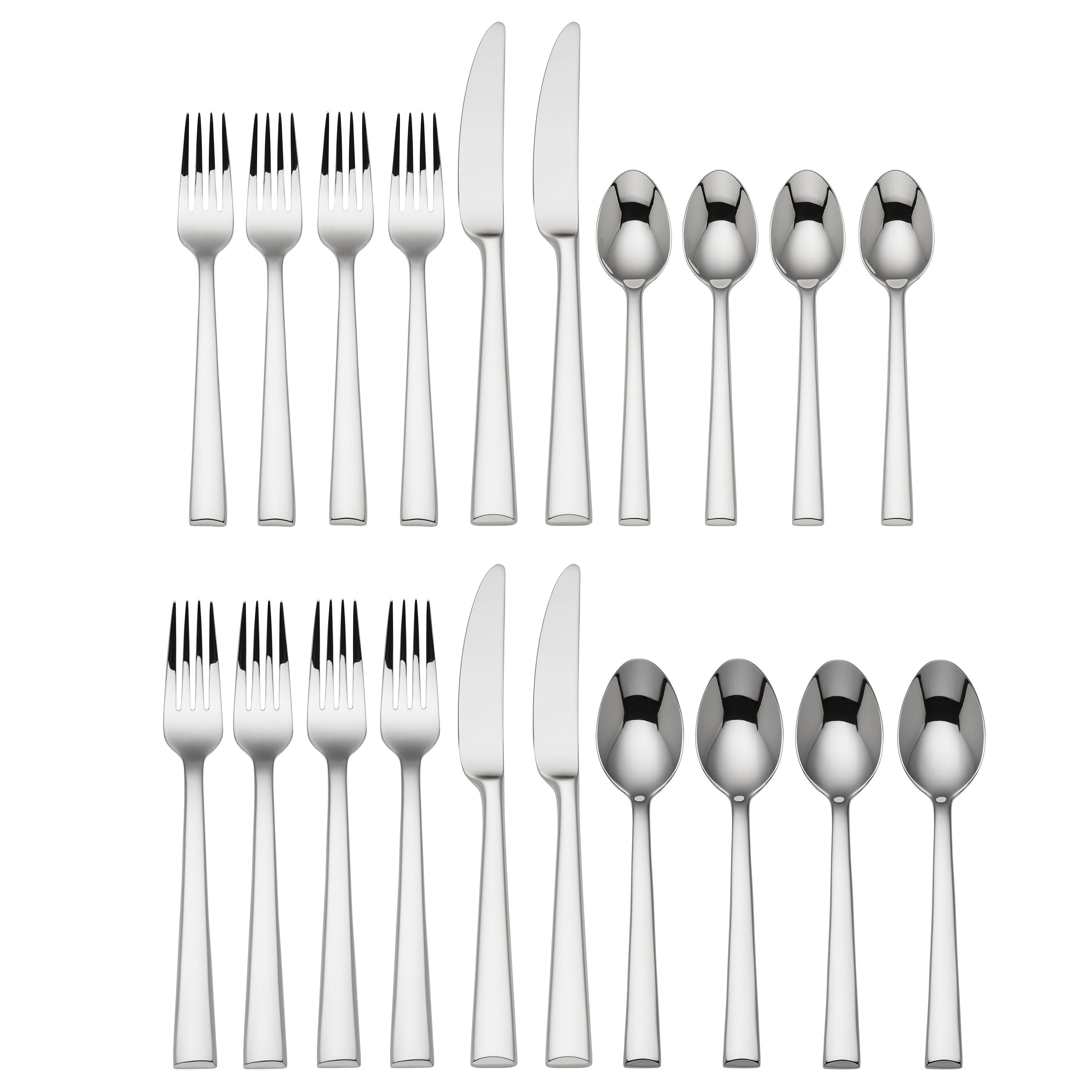 Alternative view of Continental Dining Flatware 20 Piece Set