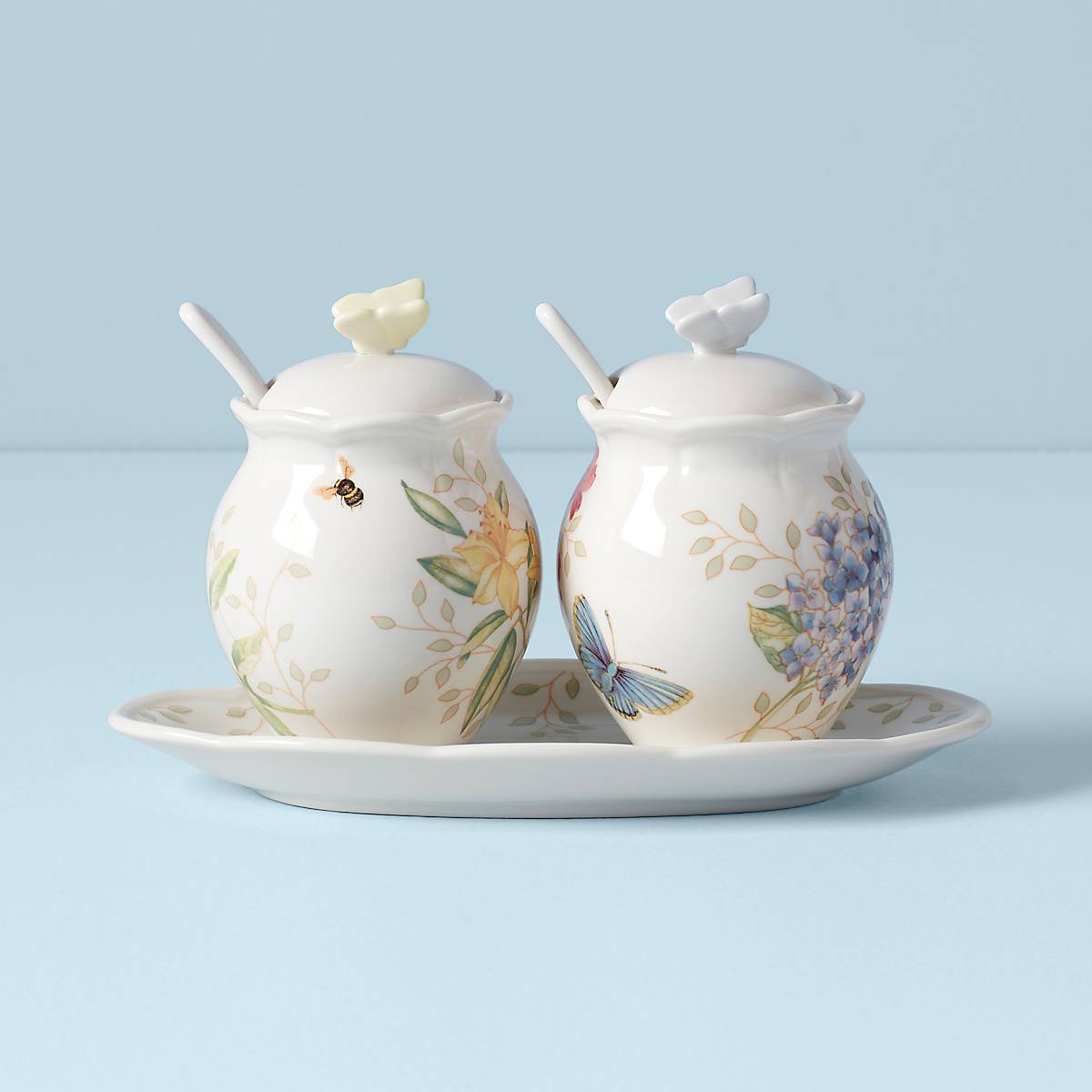 Alternative view of Butterfly Meadow 5 Piece Condiment Set