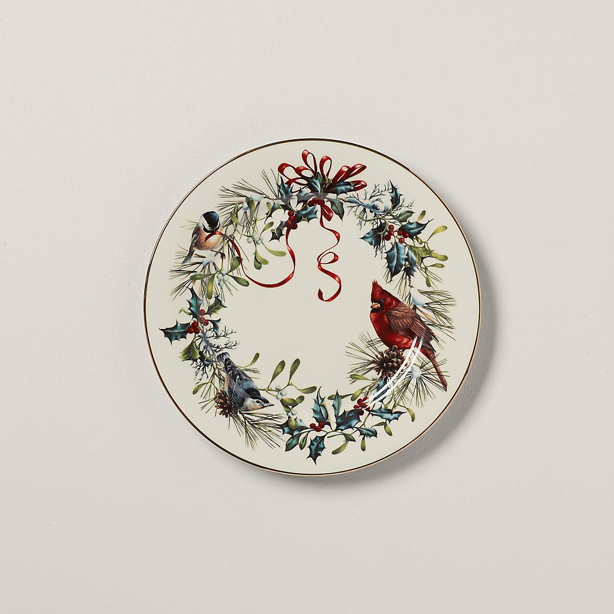 Winter Greetings 6 Piece Dinner Plate Set - Image 5