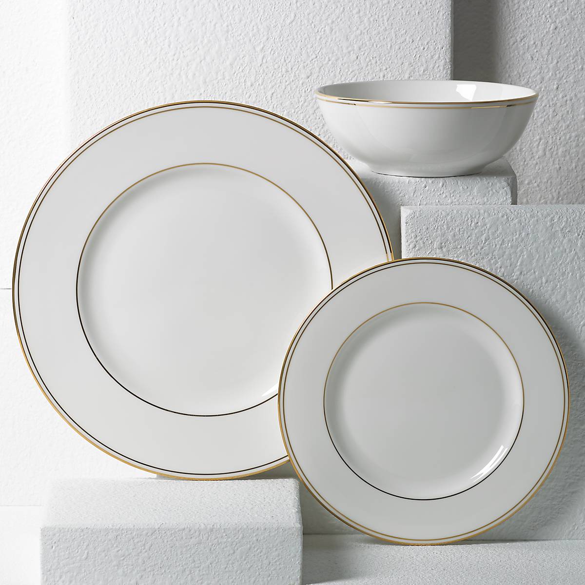 Alternative view of Federal Gold 3 Piece Place Setting