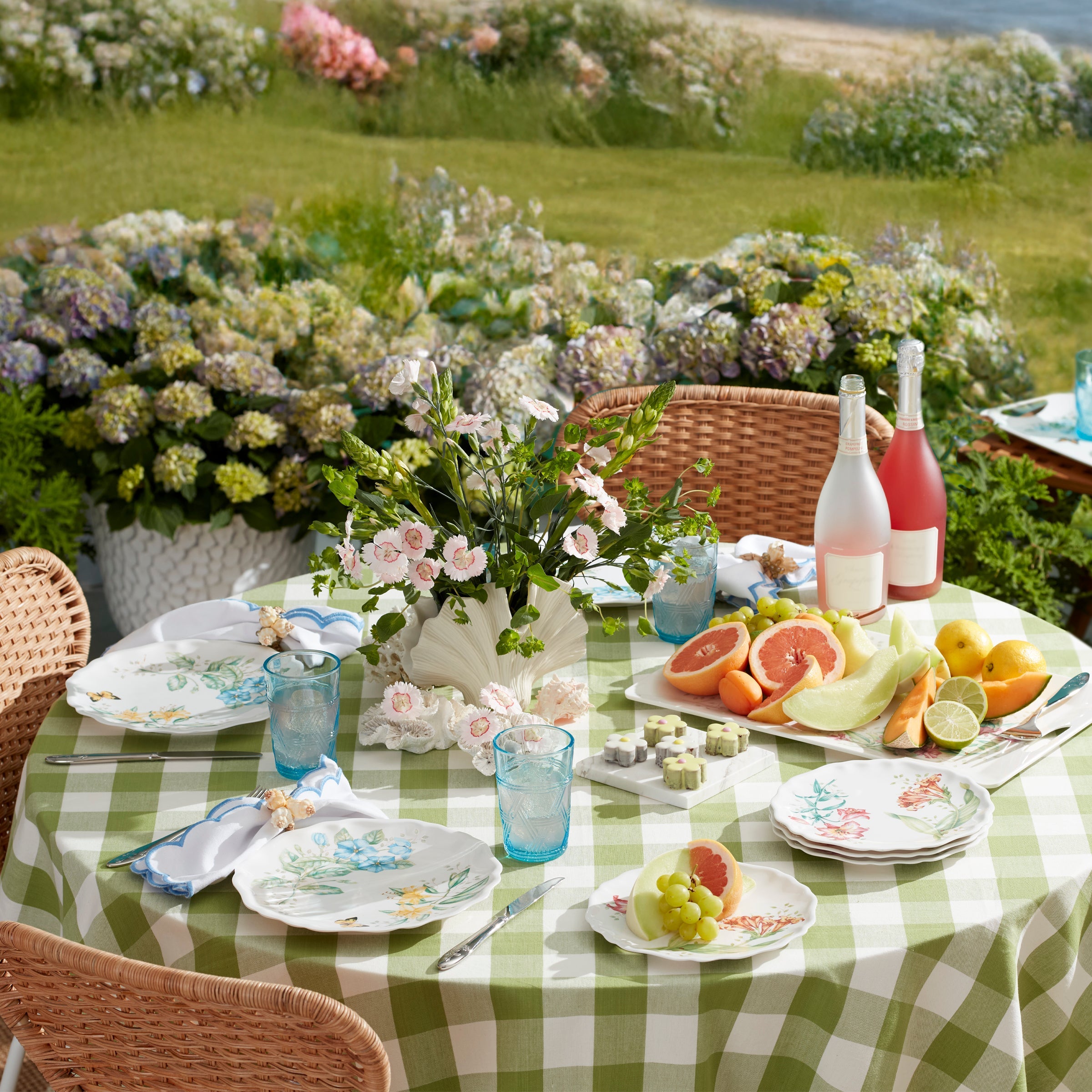 Butterfly Meadow Blue Tall Glasses Set Of 4 - Image 3