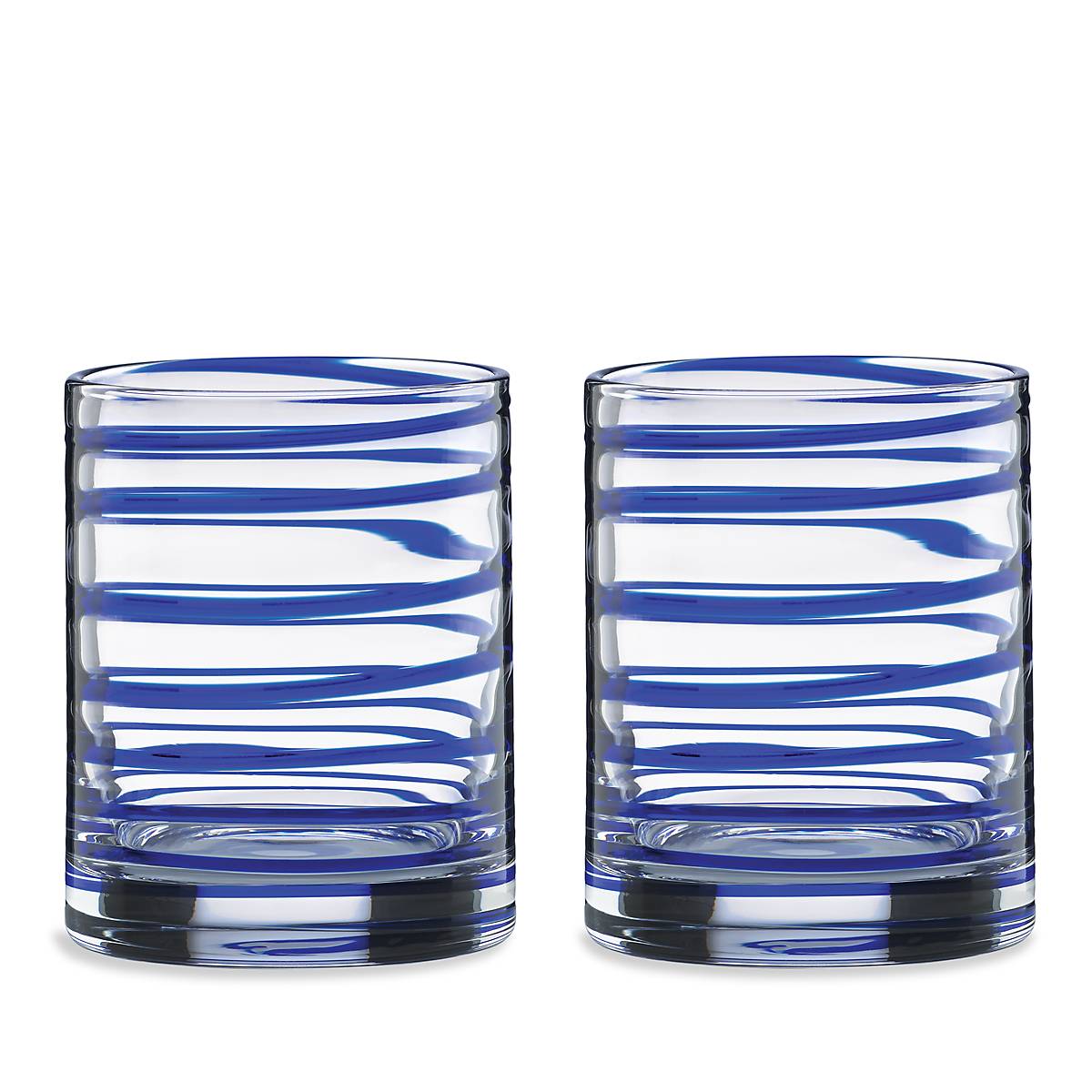 Charlotte Street Double Old Fashion Glasses   Set Of 2