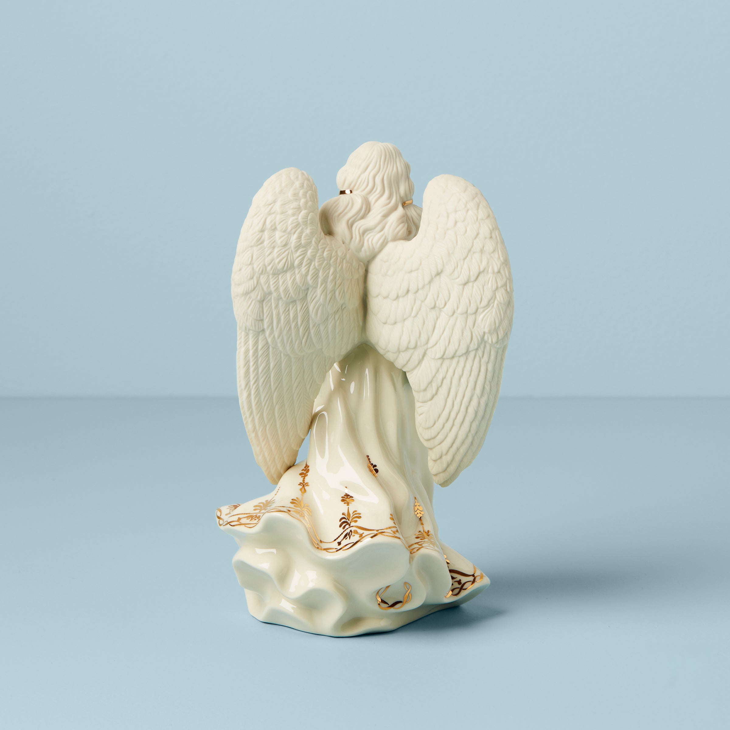 Alternative view of First Blessing Nativity Angel Of Hope Figurine