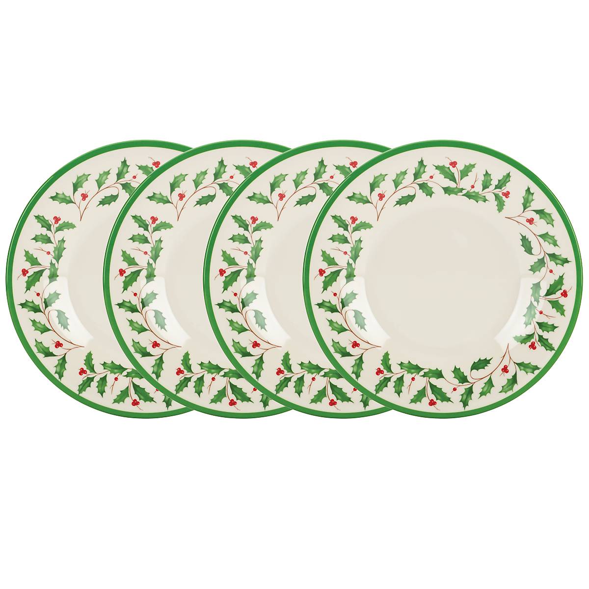 Alternative view of Holiday Melamine Accent Plates   Set of 4