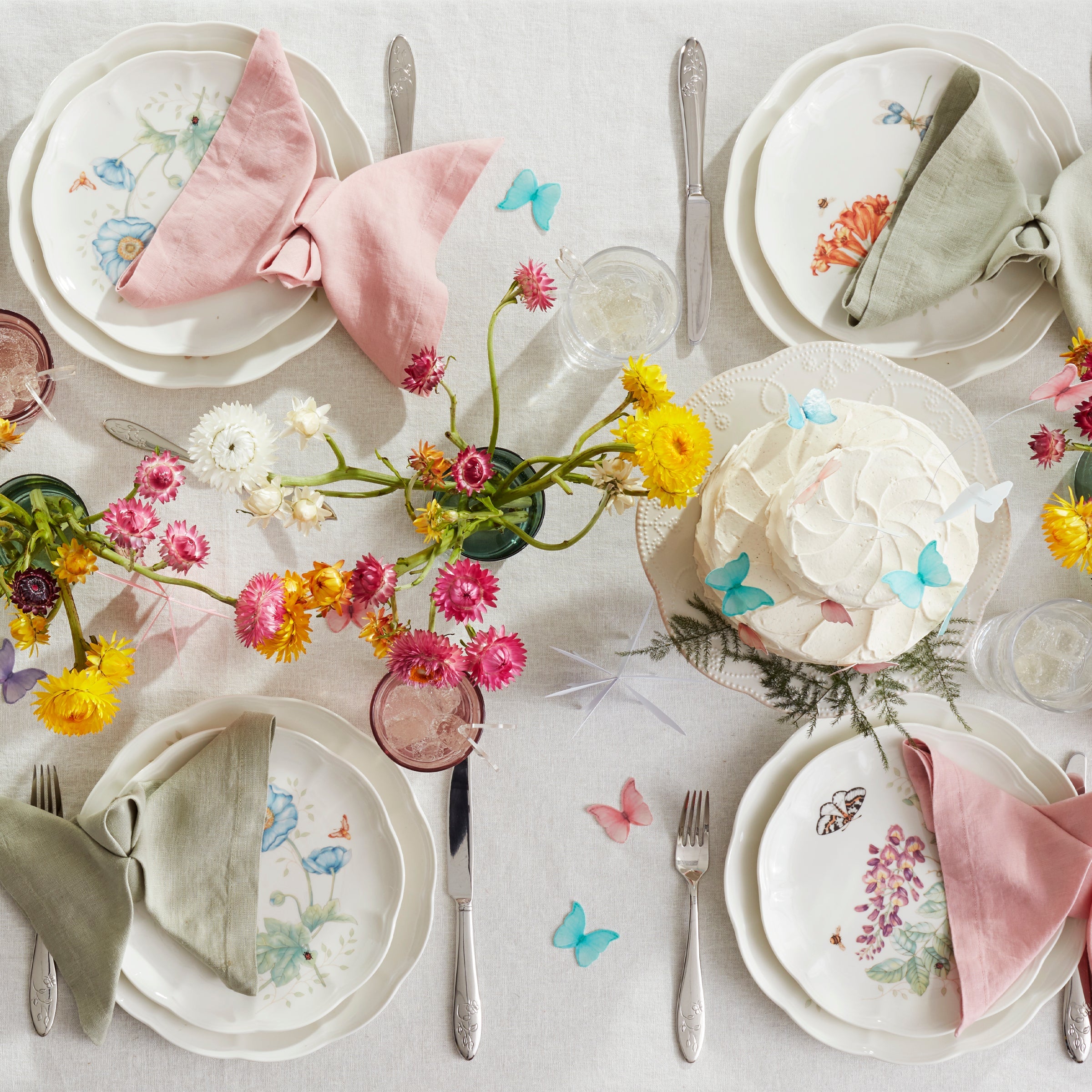 Butterfly Meadow 28 Piece Dinnerware Set - Image 7