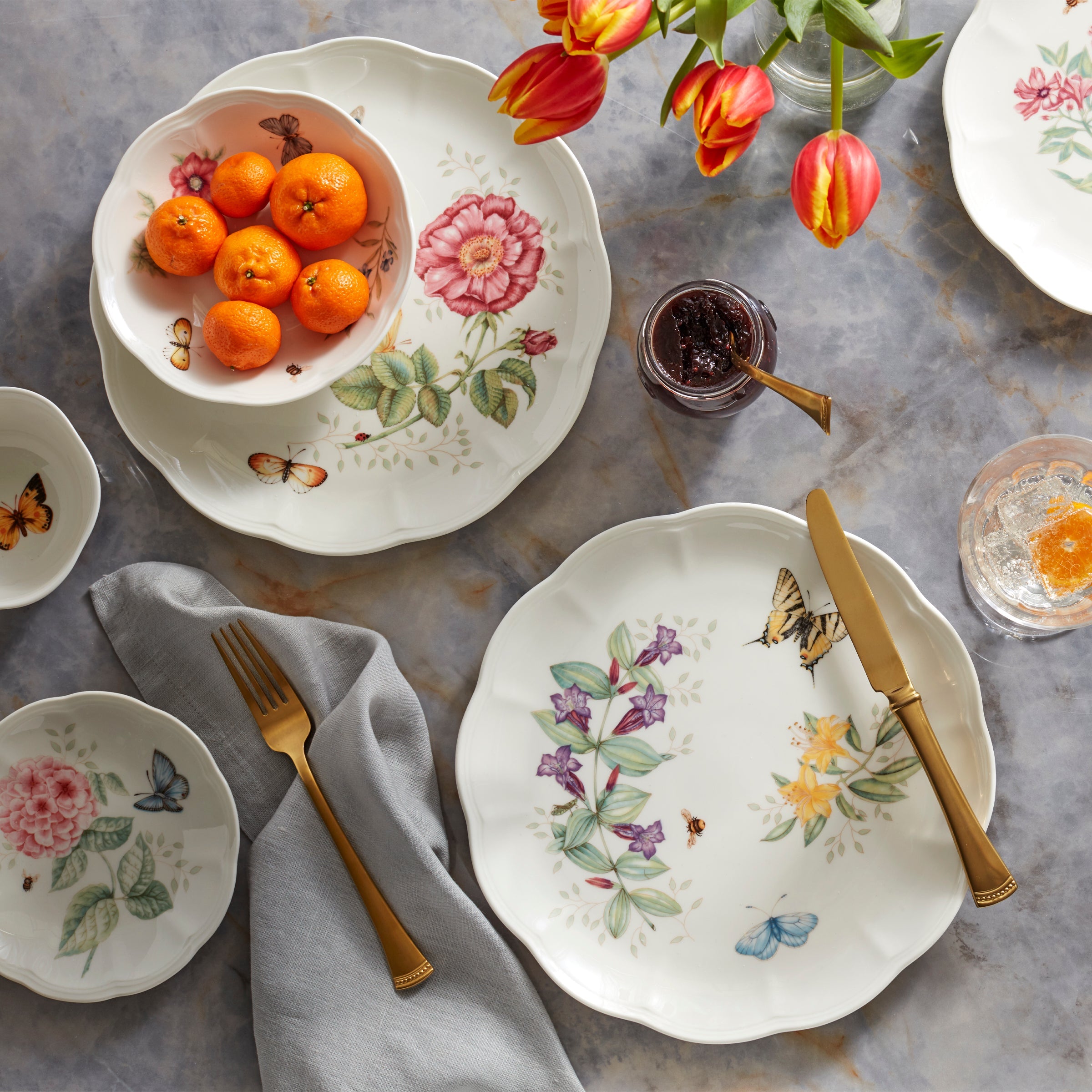 Butterfly Meadow 28 Piece Dinnerware Set - Image 3