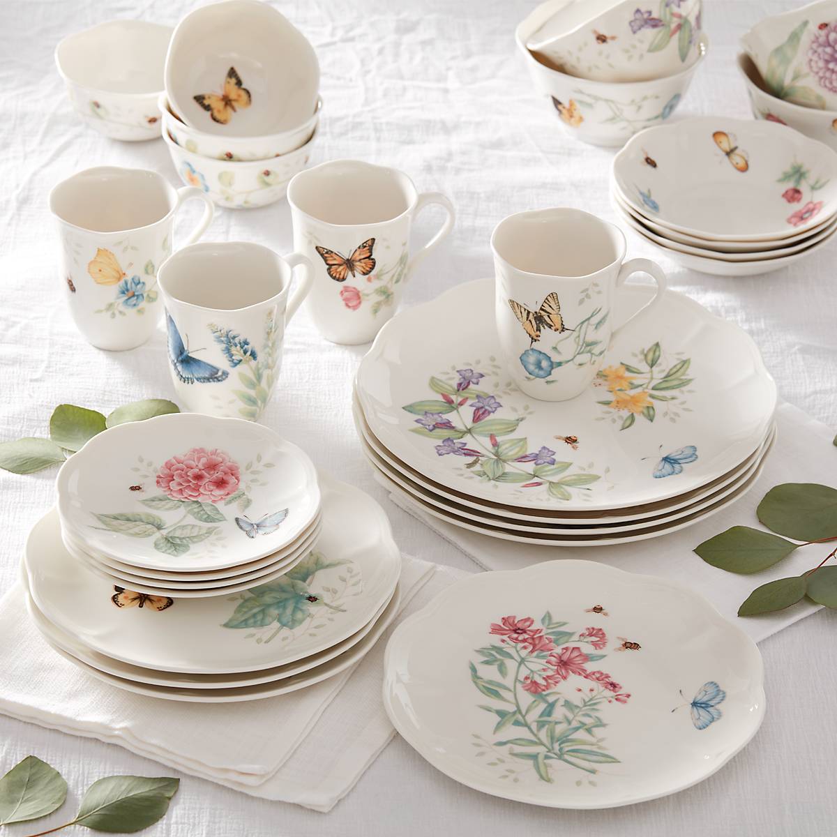 Butterfly Meadow 28 Piece Dinnerware Set - Image 14