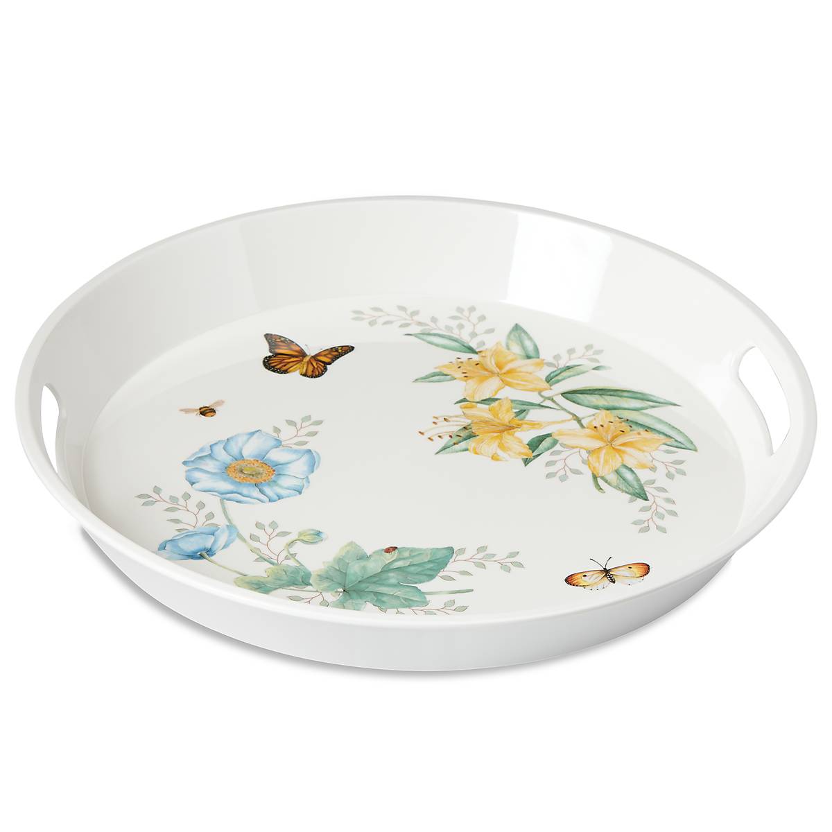 Alternative view of Butterfly Meadow Melamine Round Tray