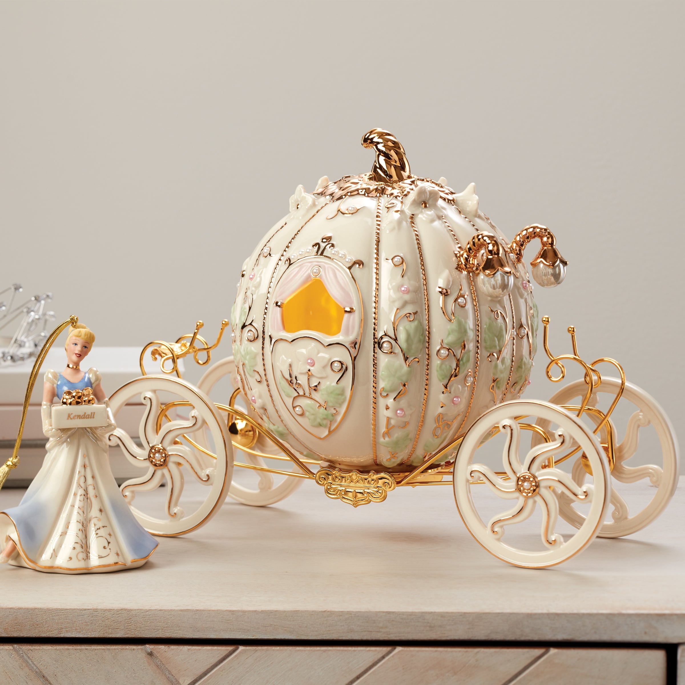 Alternative view of Cinderella's Enchanted Coach Figurine