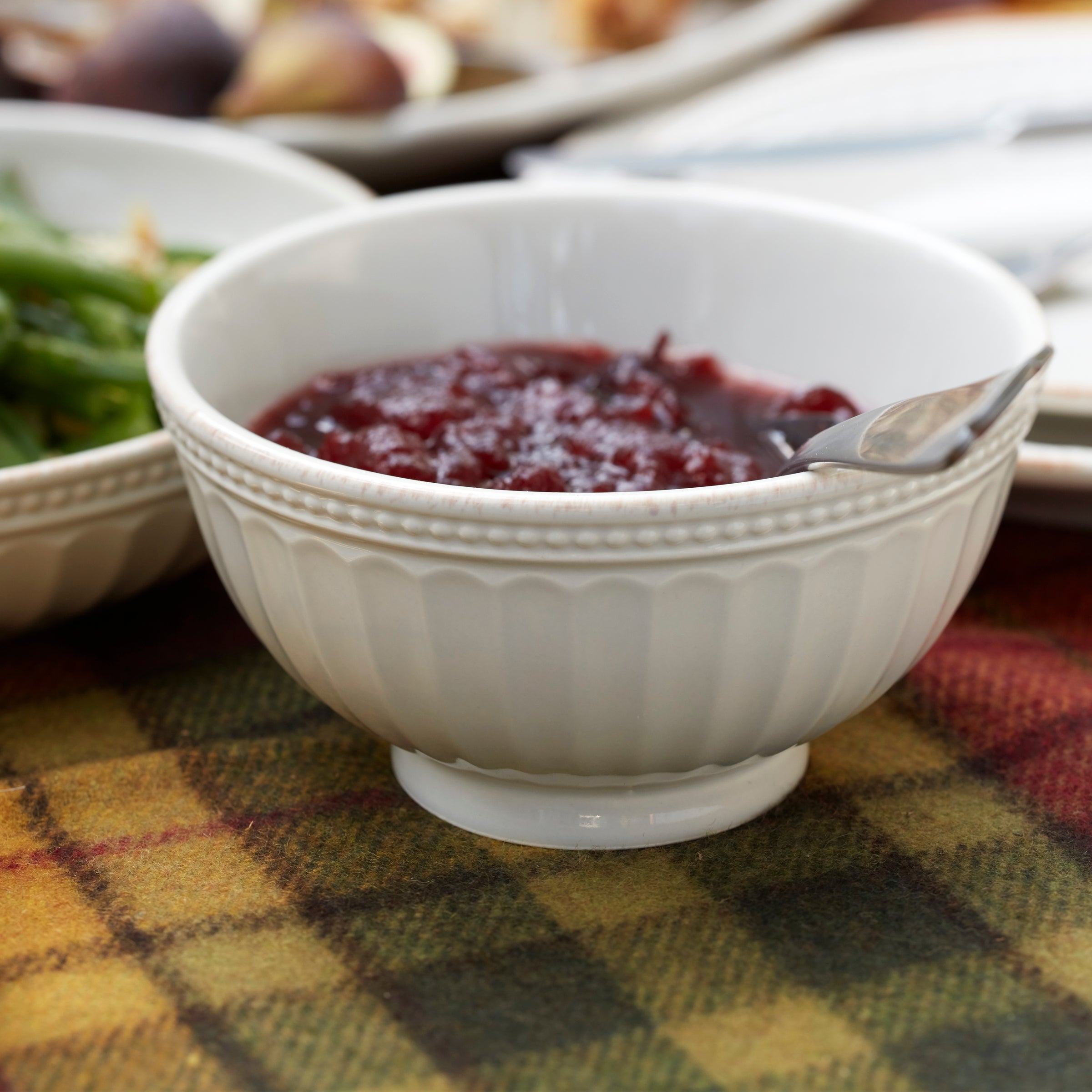 French Perle Groove 12 Piece Place Setting - Image 9