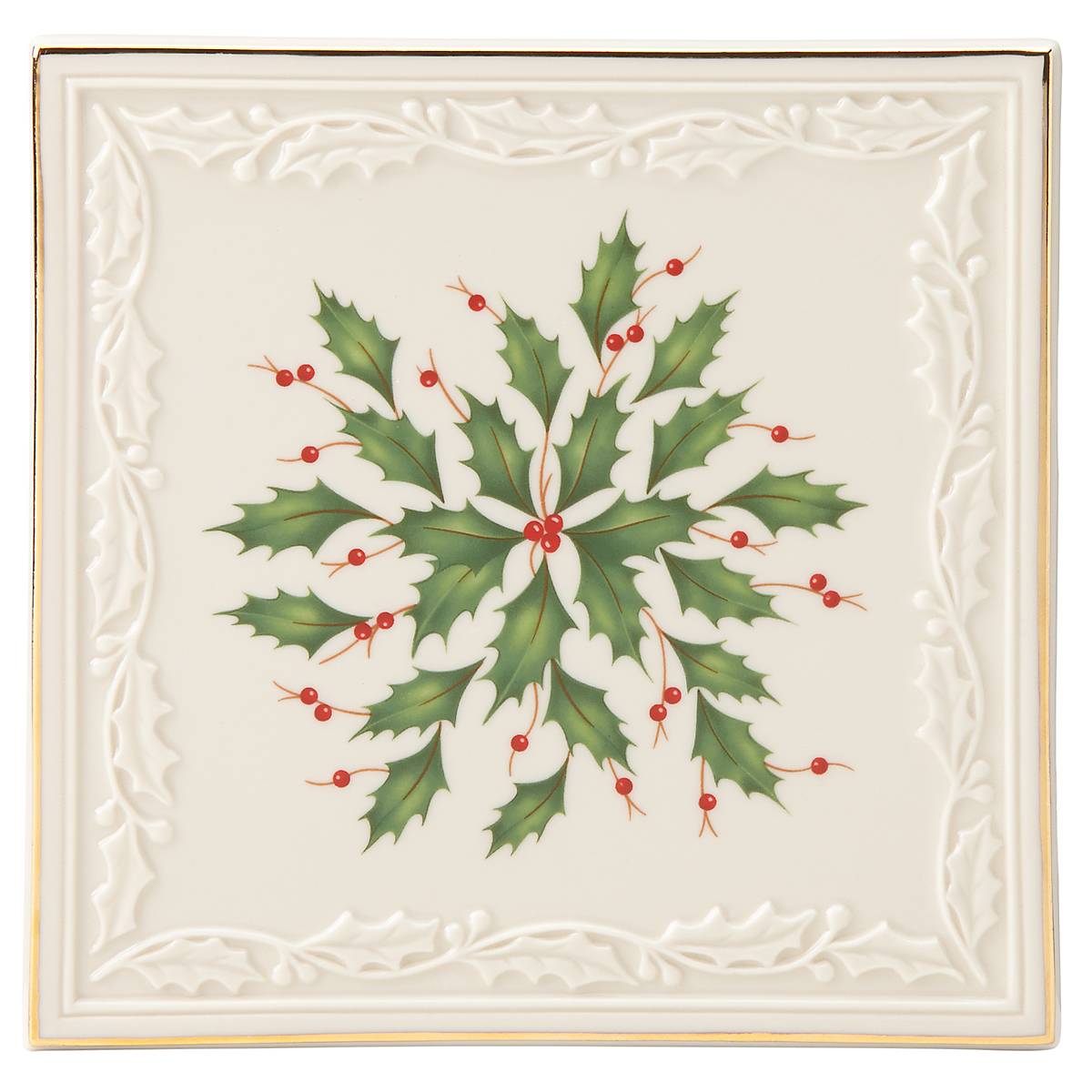Alternative view of Holiday Trivet