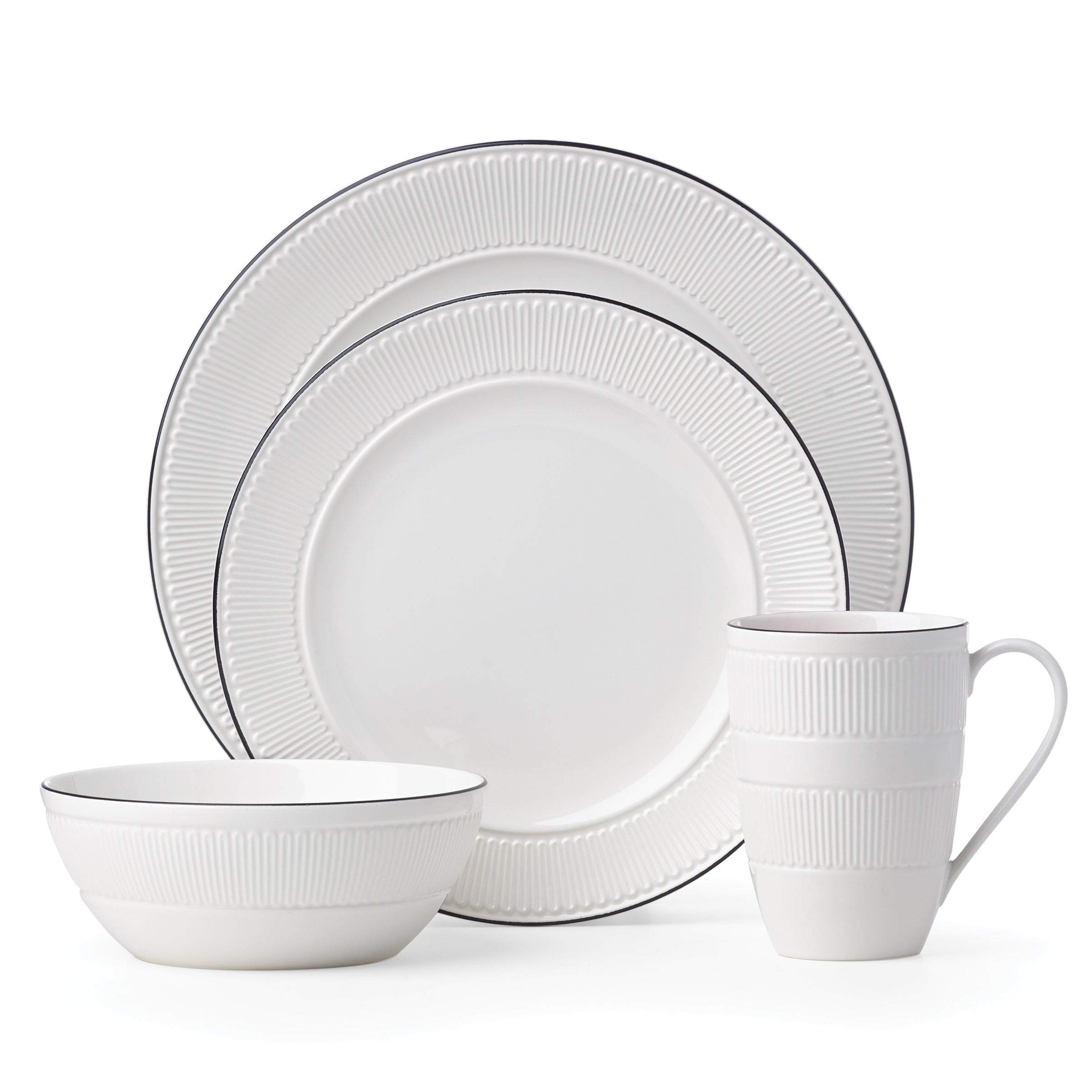 Alternative view of York Avenue 4 Piece Place Setting