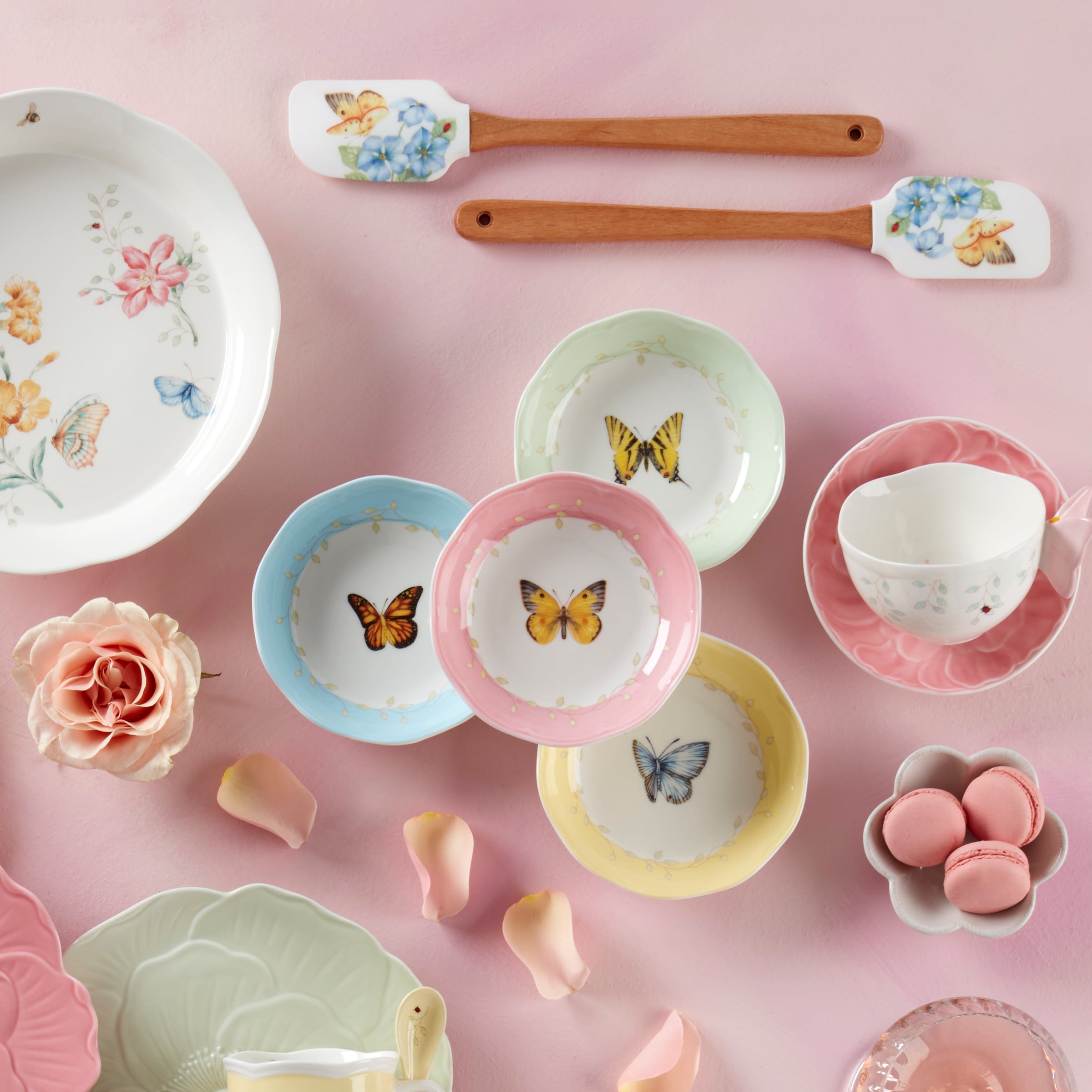 Alternative view of Butterfly Meadow 2 Piece Spatula Set