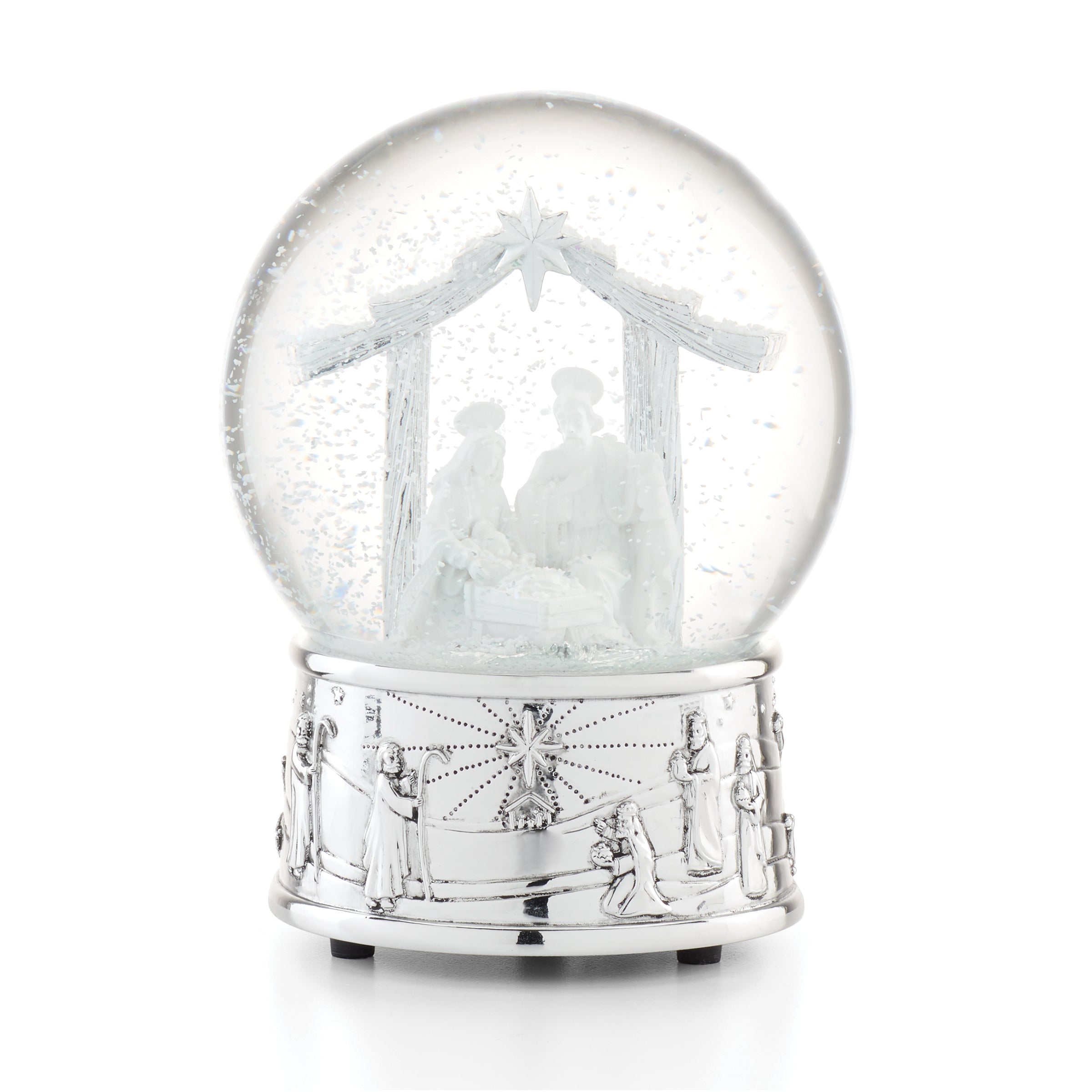 Nativity Musical Snow Globe - Image 3
