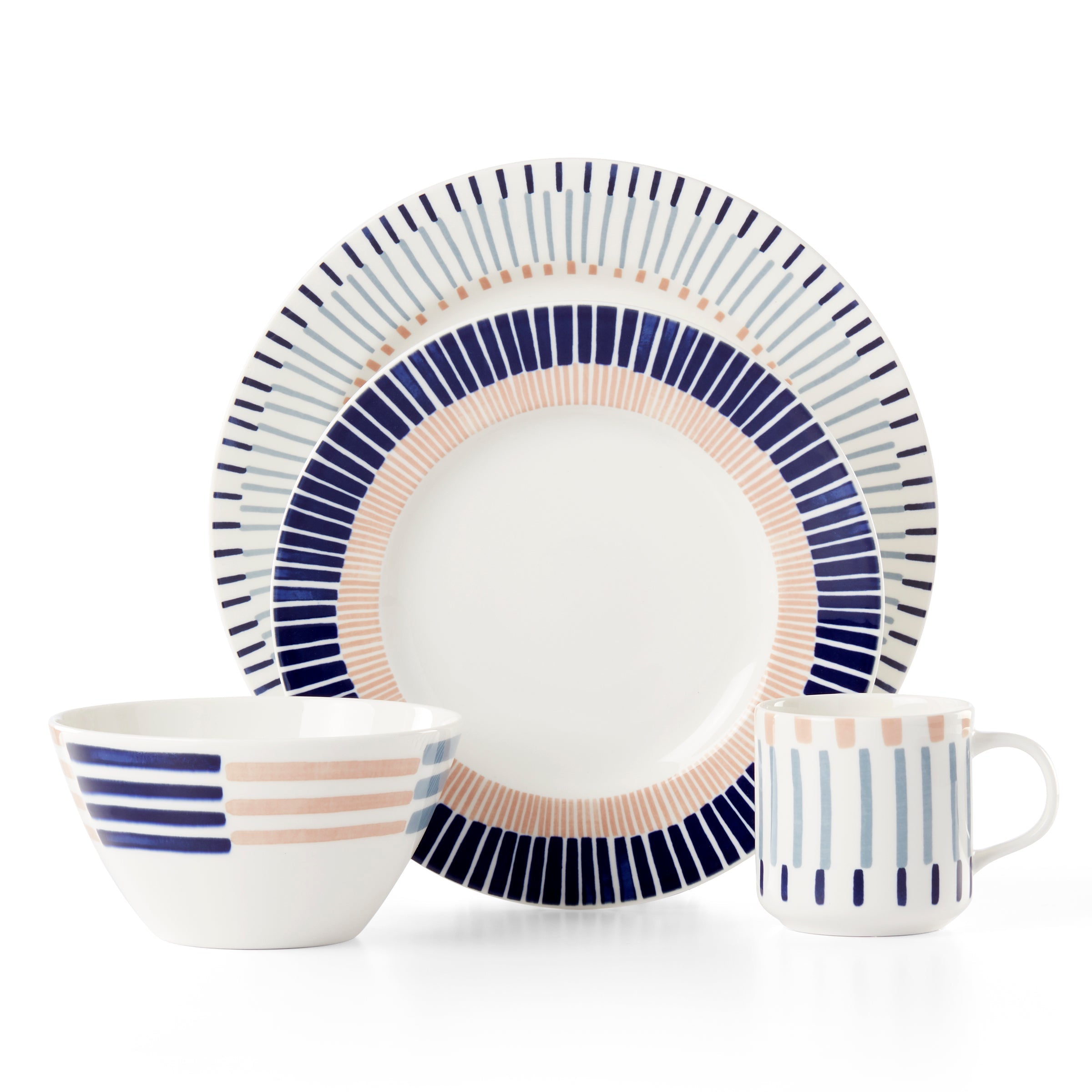 Alternative view of Brook Lane 4 Piece Place Setting