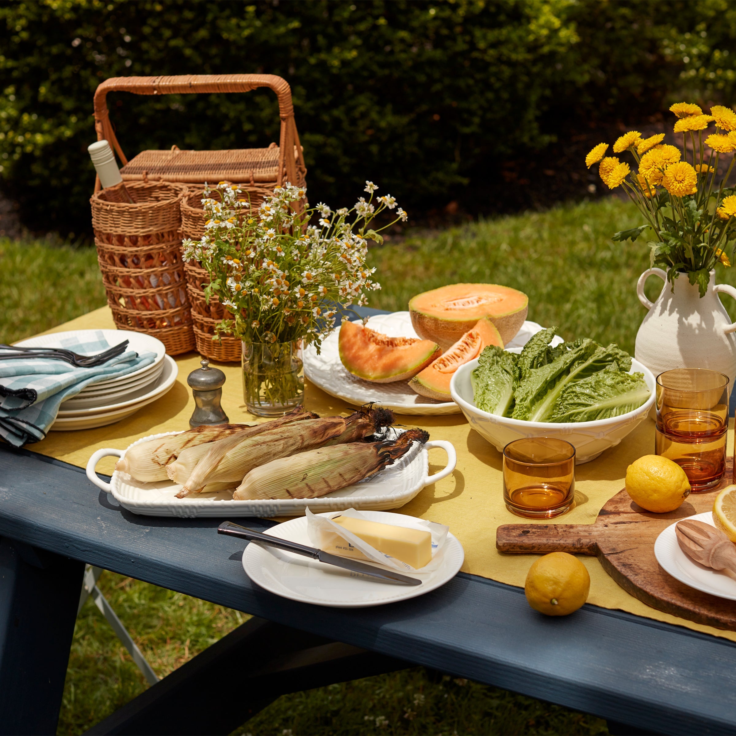 Alternative view of Profile White Dinner Plates   Set of 4