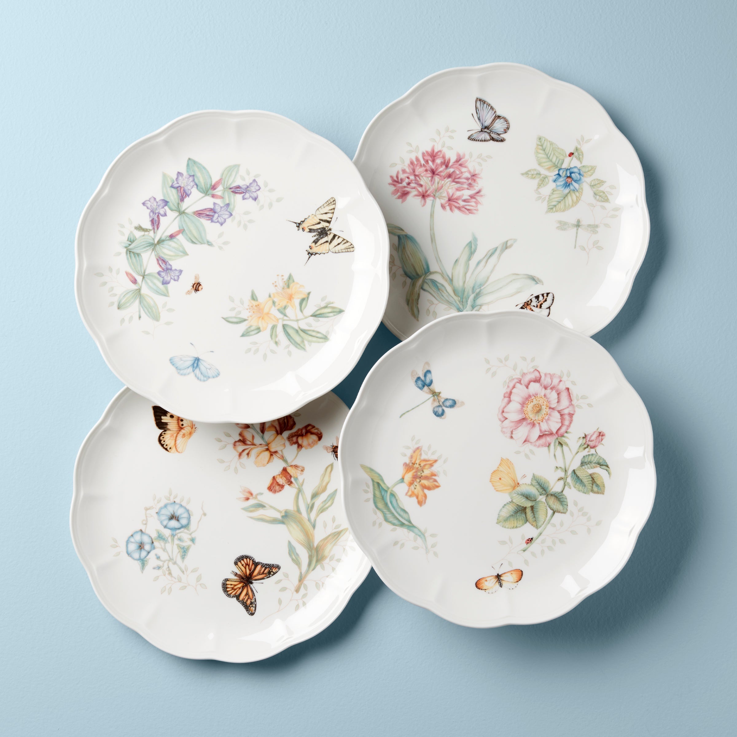 Butterfly Meadow Dinner Plates   Set of 4