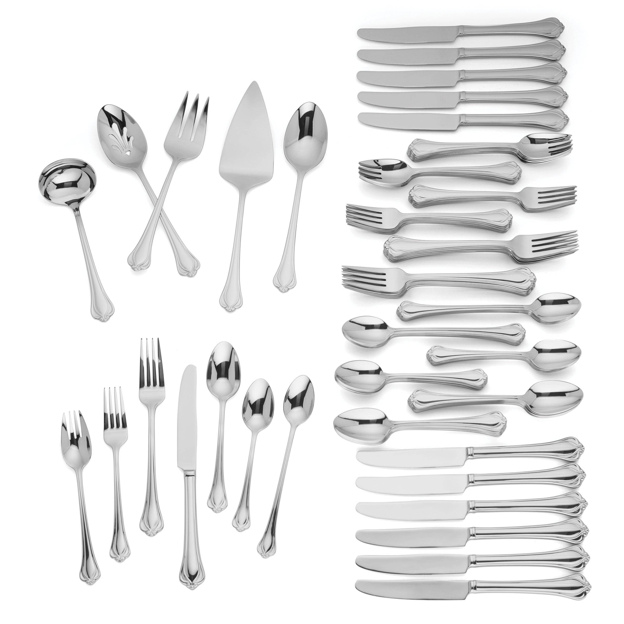 Alternative view of Alcott 89 Piece Flatware Set
