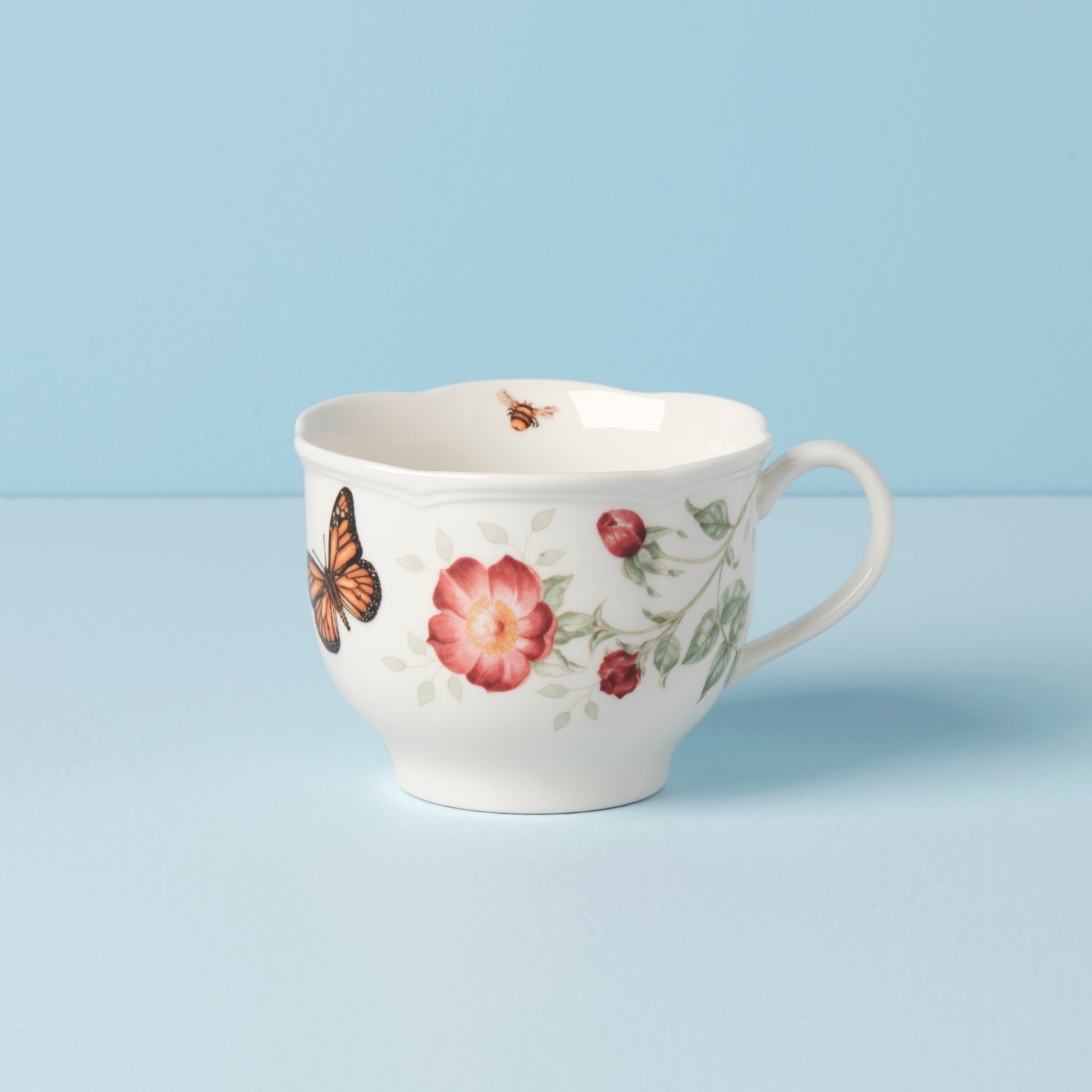 Alternative view of Butterfly Meadow Latte Mugs   Set of 2