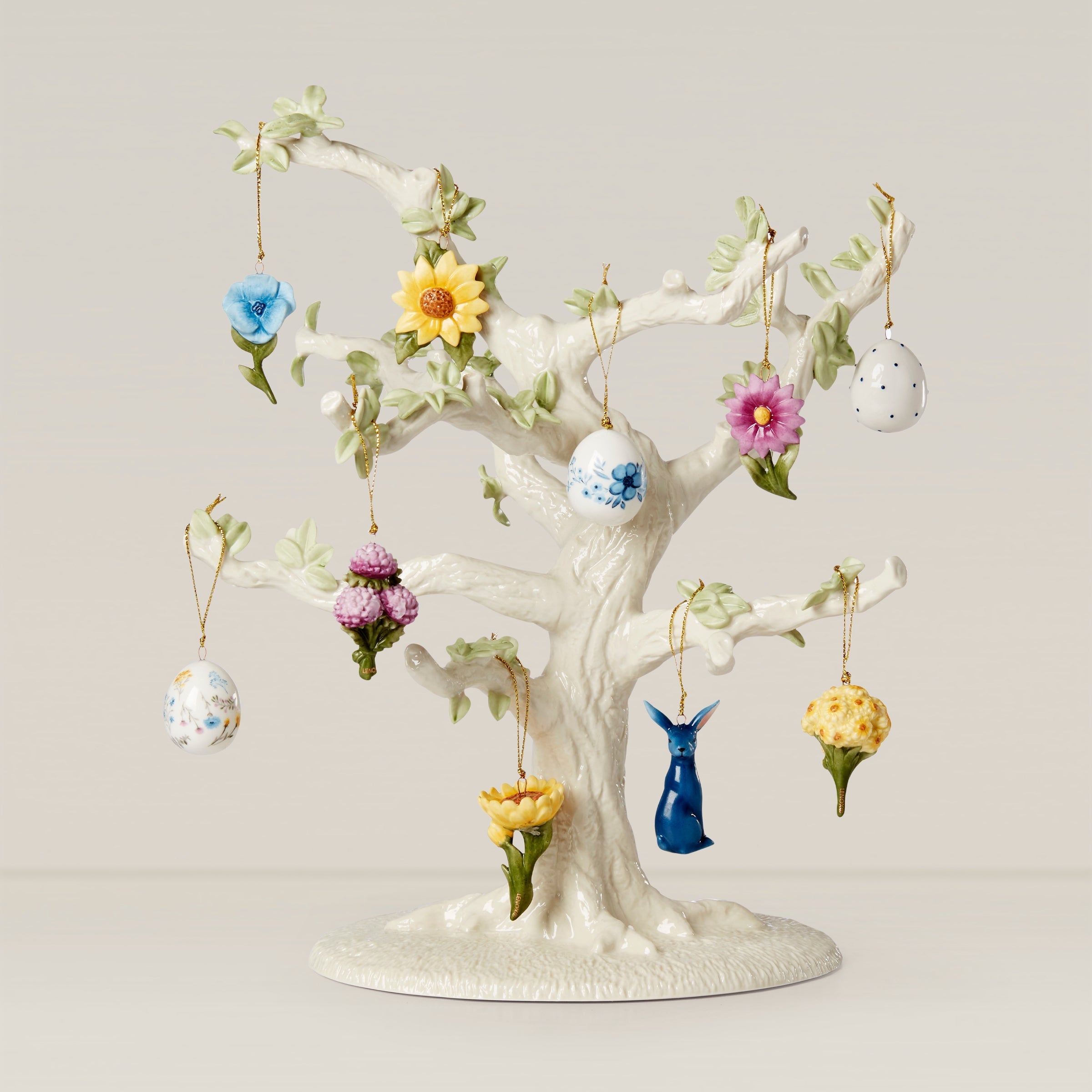 Alternative view of Floral Easter 10 Piece Mini Ornament Set