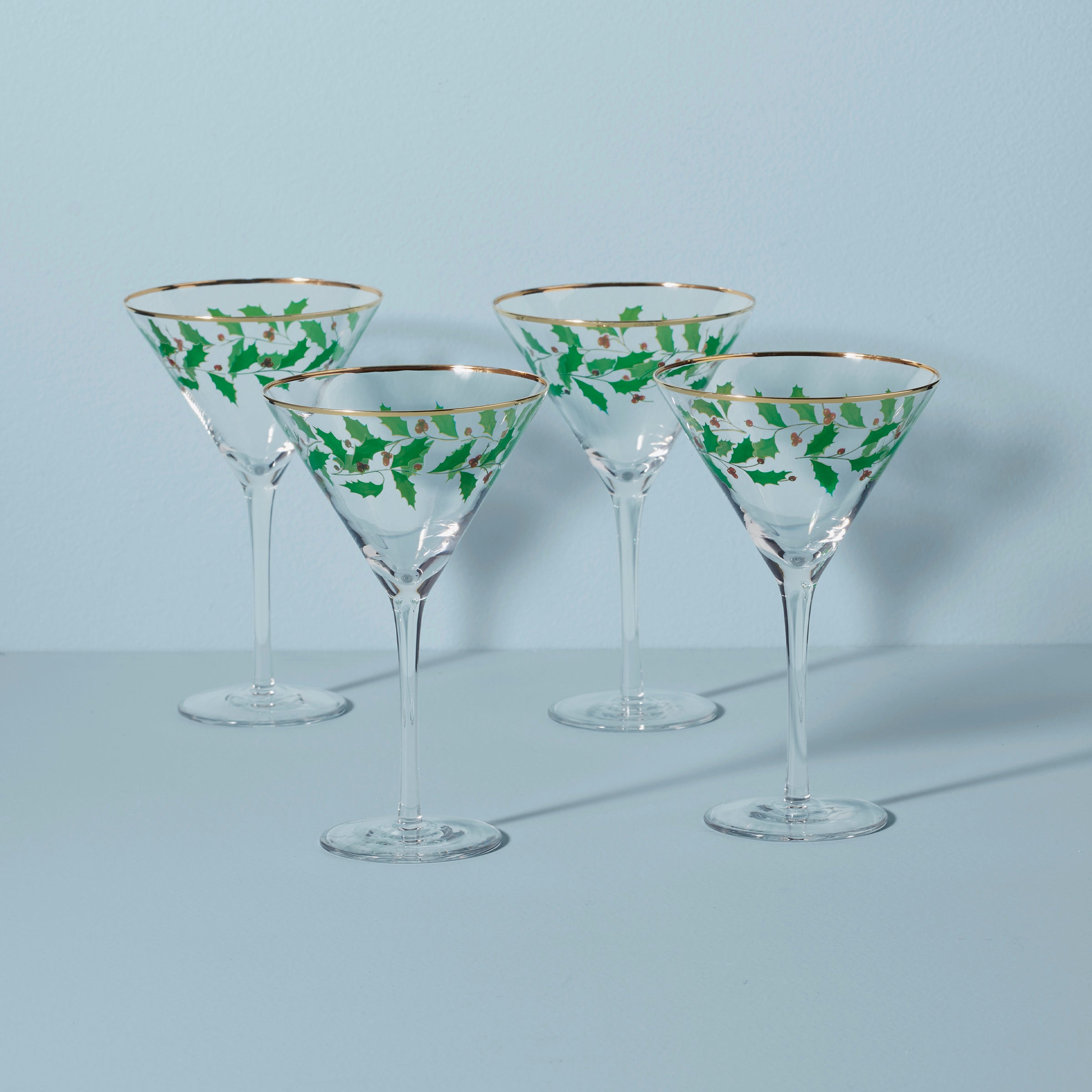 Alternative view of Holiday Martini Glasses   Set Of 4