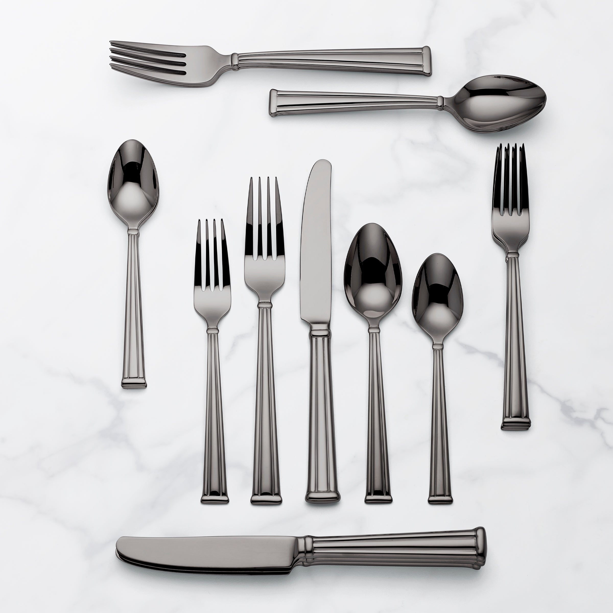 Cantwell Graphite 20 Piece Flatware Set - Image 2