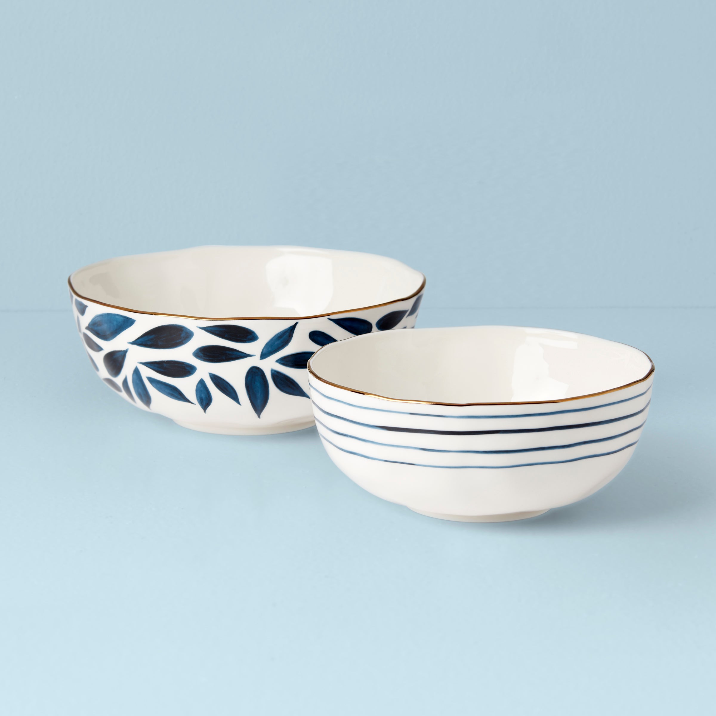 Alternative view of Blue Bay 2 Piece Nesting Bowl Set