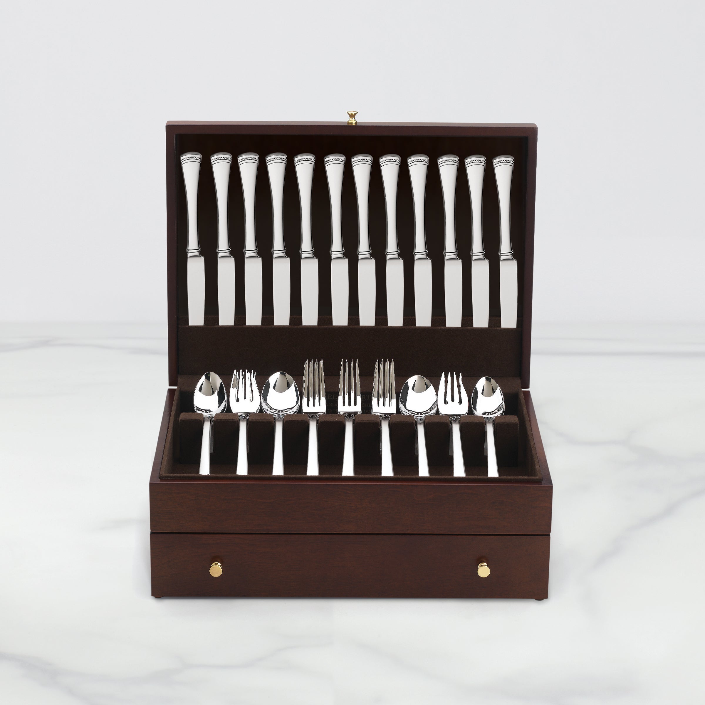 Alternative view of Mahogany Flatware Chest