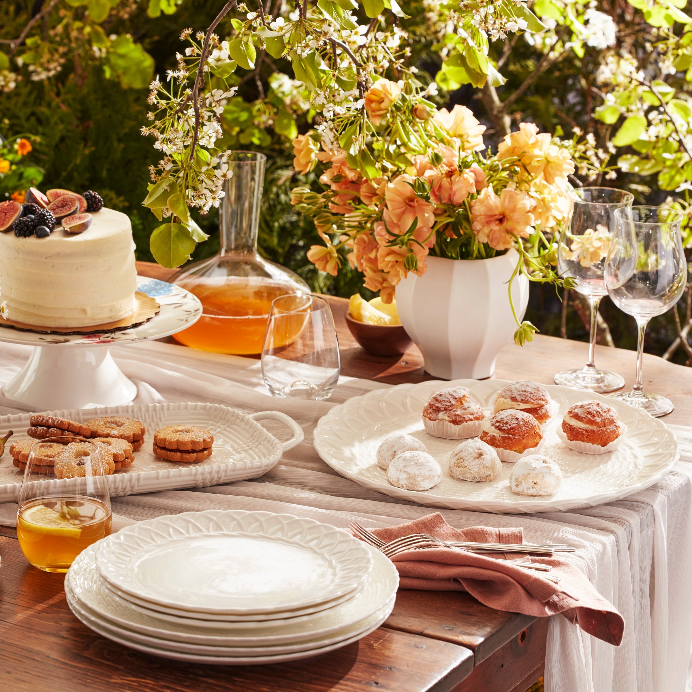 Wicker Creek Dinner Plates Set of 4 - Image 5