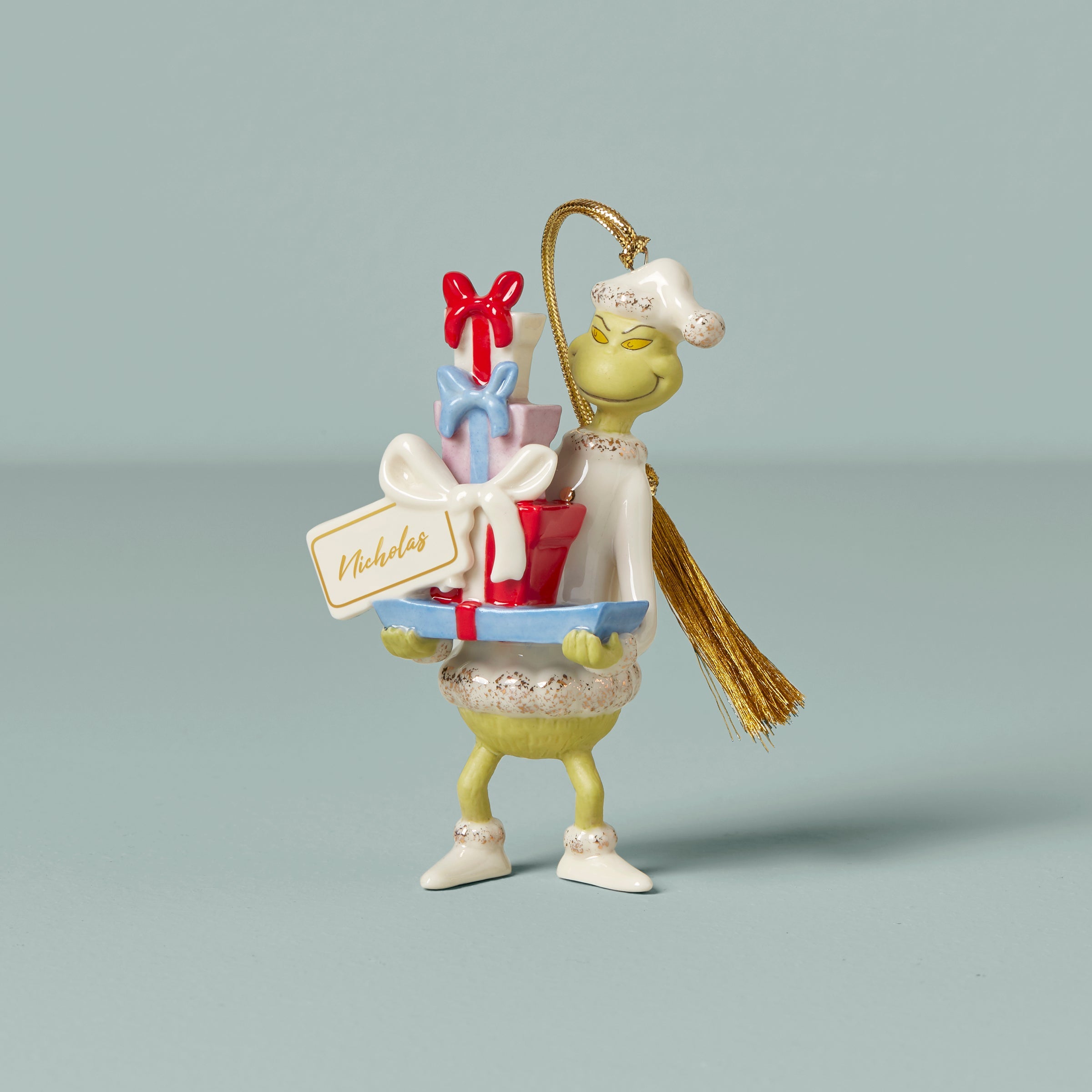 Personalized Grinch Ornament