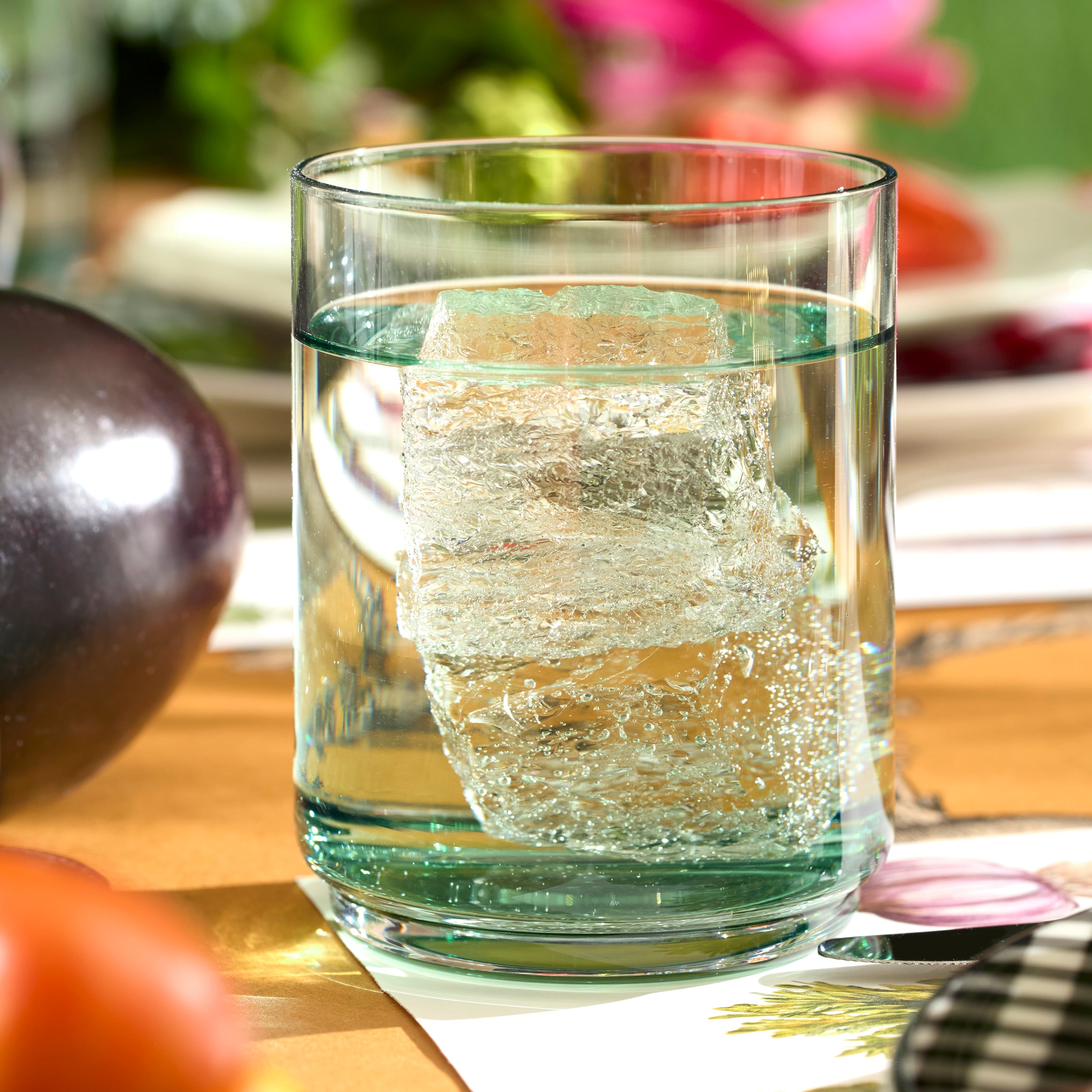 Tuscany Classics Stackable Green Tall Glasses Set Of 4 - Image 3