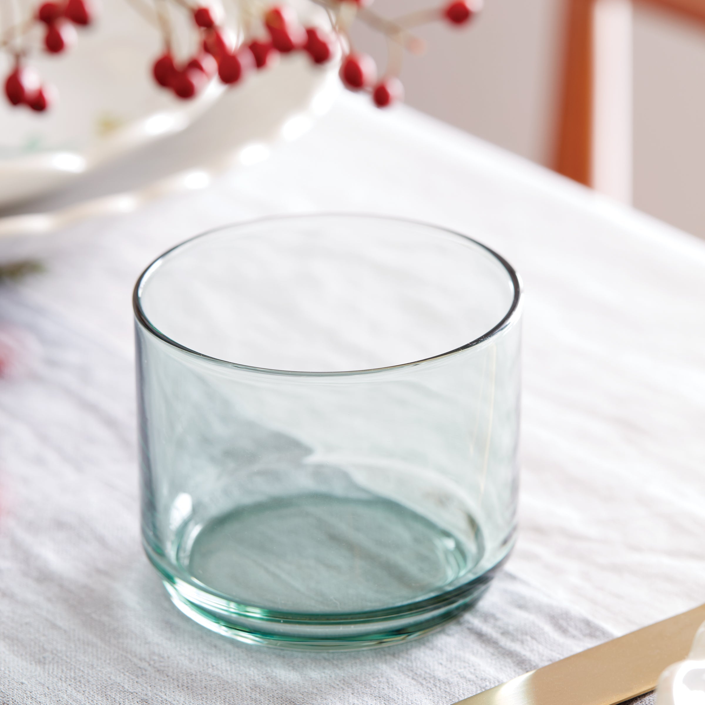 Alternative view of Tuscany Classics Stackable Green Short Glasses   Set Of 4