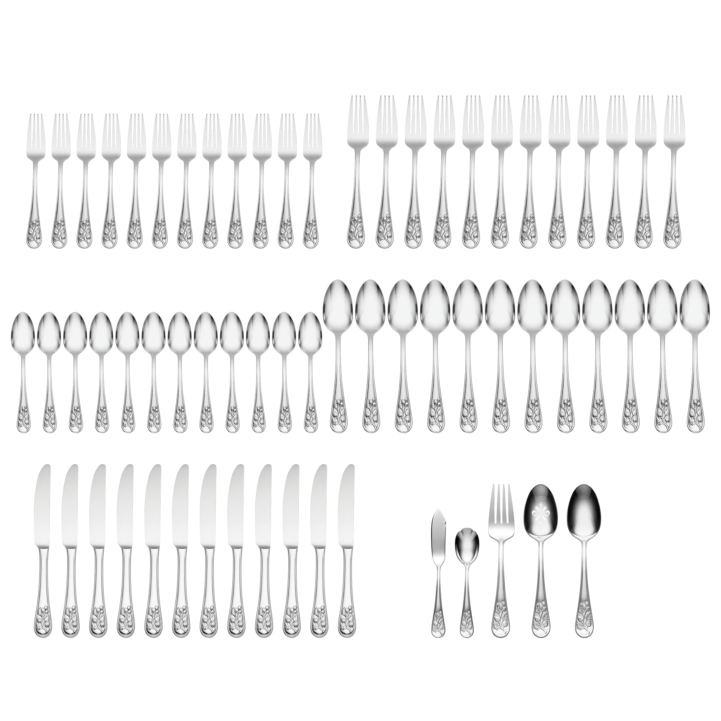 Alternative view of Chestnut Ridge 65 Piece Flatware Set