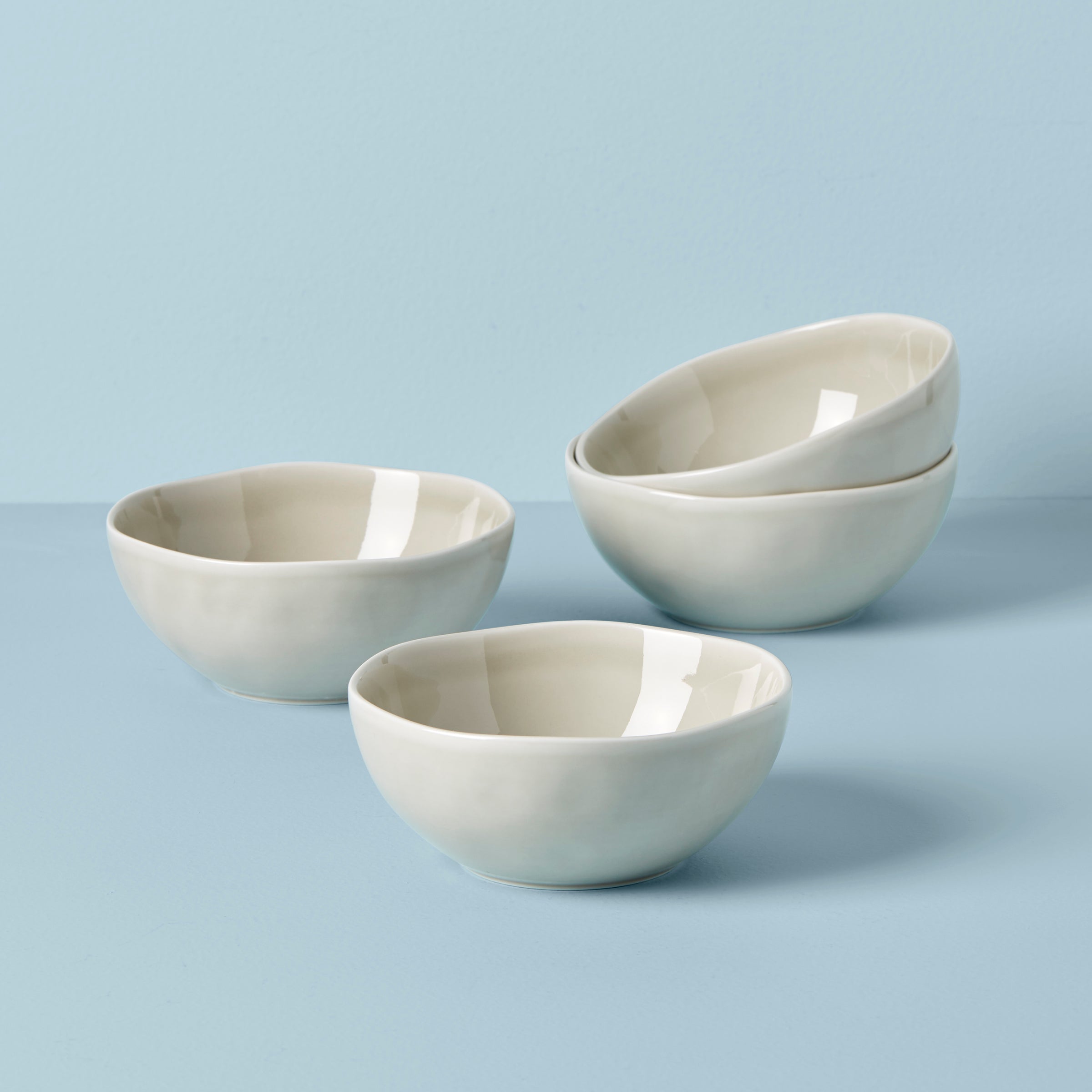 Bay Colors Grey All Purpose Bowls   Set of 4