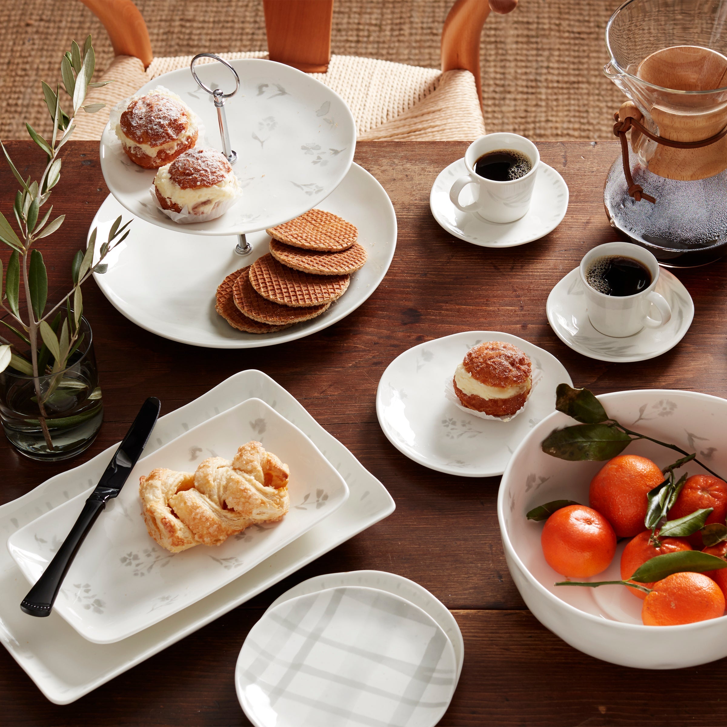 Oyster Bay 2 Piece Nesting Serving Platters - Image 4